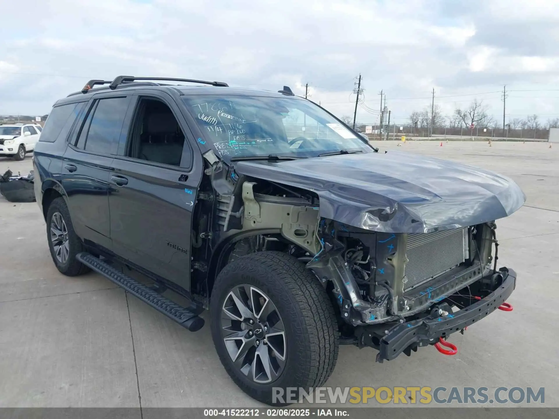 1 Photograph of a damaged car 1GNSKPKL3PR379429 CHEVROLET TAHOE 2023