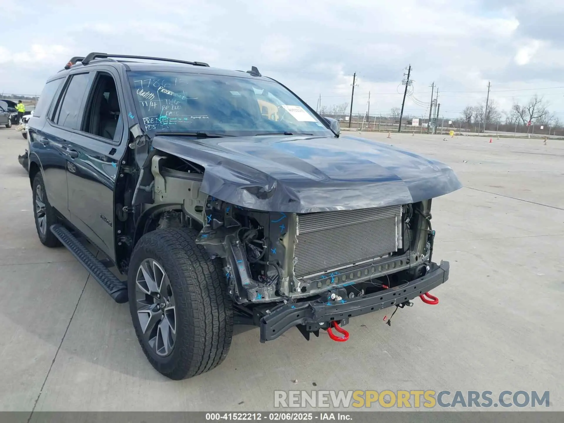 6 Photograph of a damaged car 1GNSKPKL3PR379429 CHEVROLET TAHOE 2023