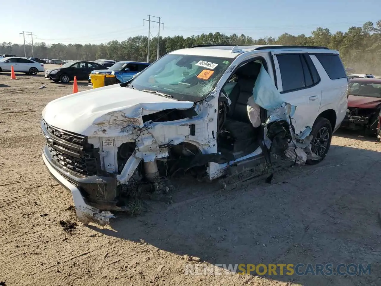 1 Photograph of a damaged car 1GNSKPKL3PR498758 CHEVROLET TAHOE 2023