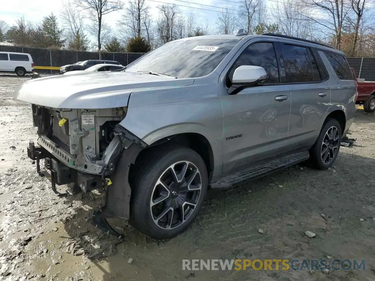 1 Photograph of a damaged car 1GNSKRKD3PR266519 CHEVROLET TAHOE 2023