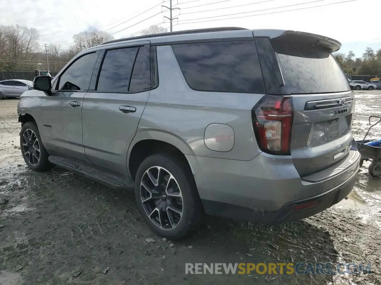 2 Photograph of a damaged car 1GNSKRKD3PR266519 CHEVROLET TAHOE 2023