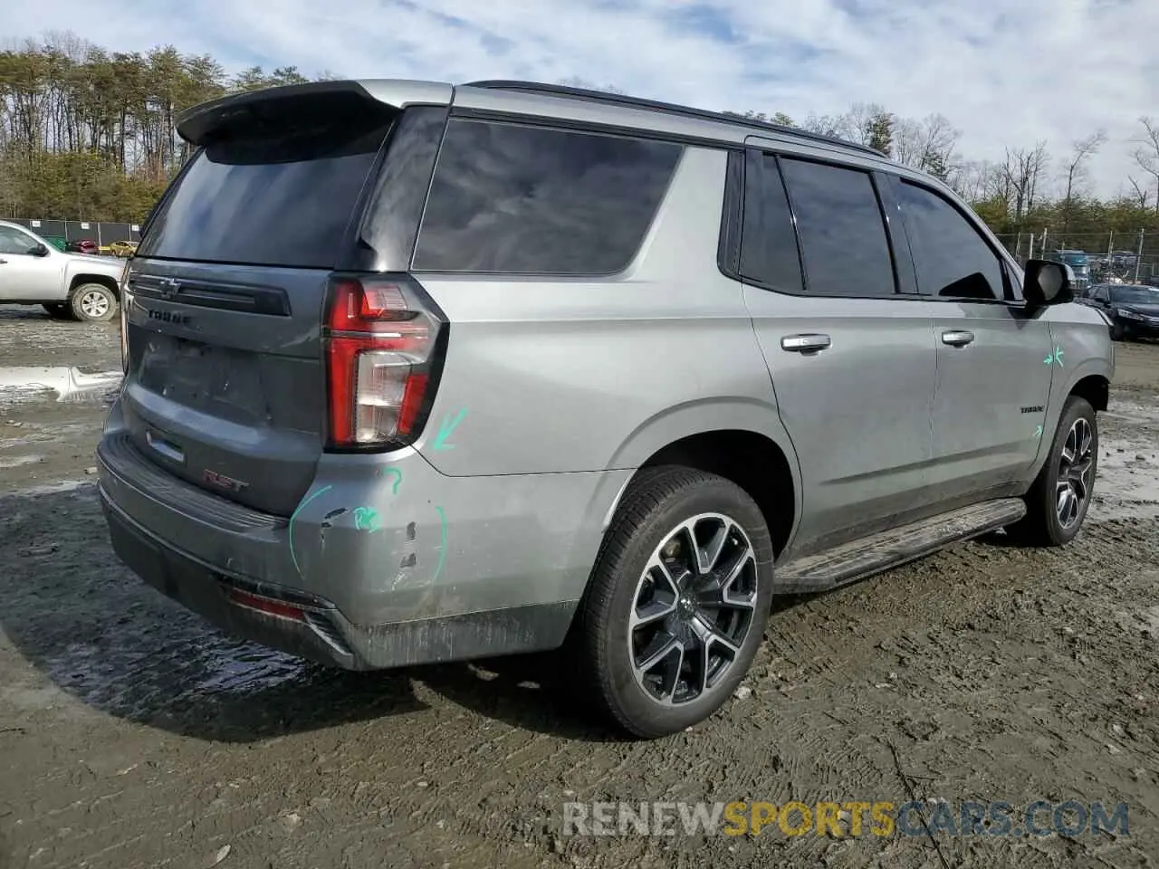 3 Photograph of a damaged car 1GNSKRKD3PR266519 CHEVROLET TAHOE 2023
