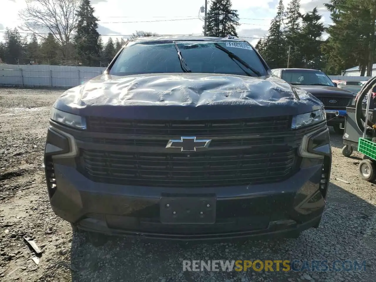 5 Photograph of a damaged car 1GNSKRKD3PR314083 CHEVROLET TAHOE 2023