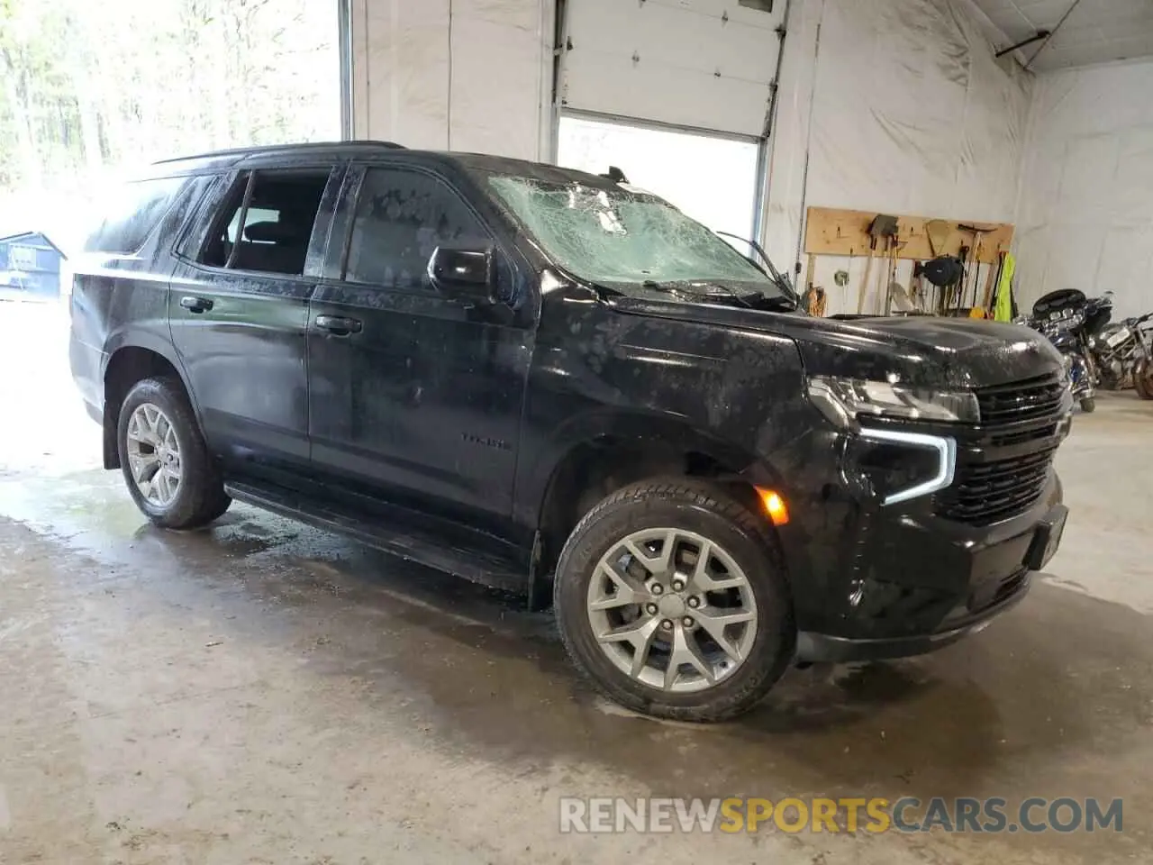 4 Photograph of a damaged car 1GNSKRKD3PR530466 CHEVROLET TAHOE 2023