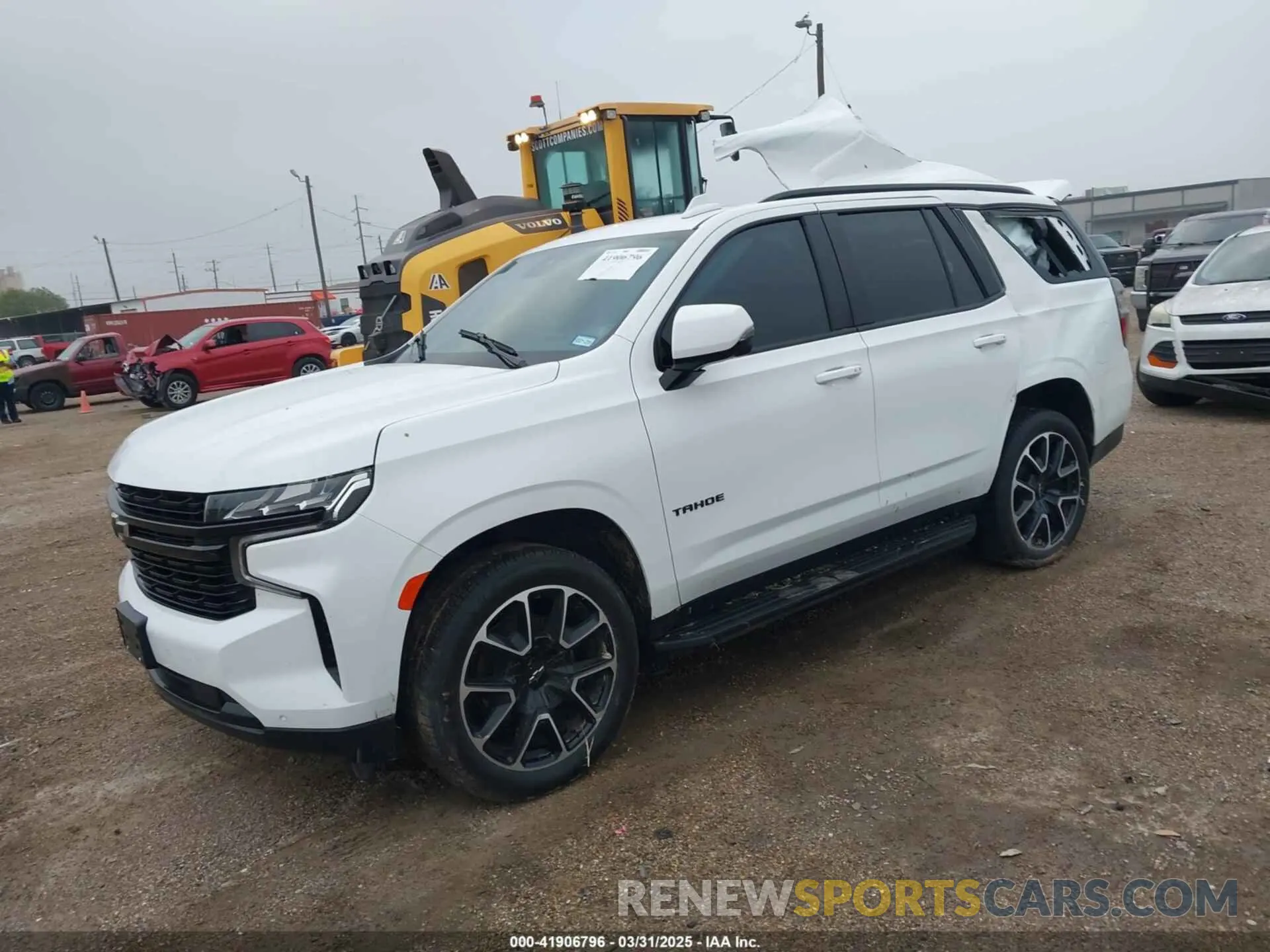 2 Photograph of a damaged car 1GNSKRKD4PR427153 CHEVROLET TAHOE 2023