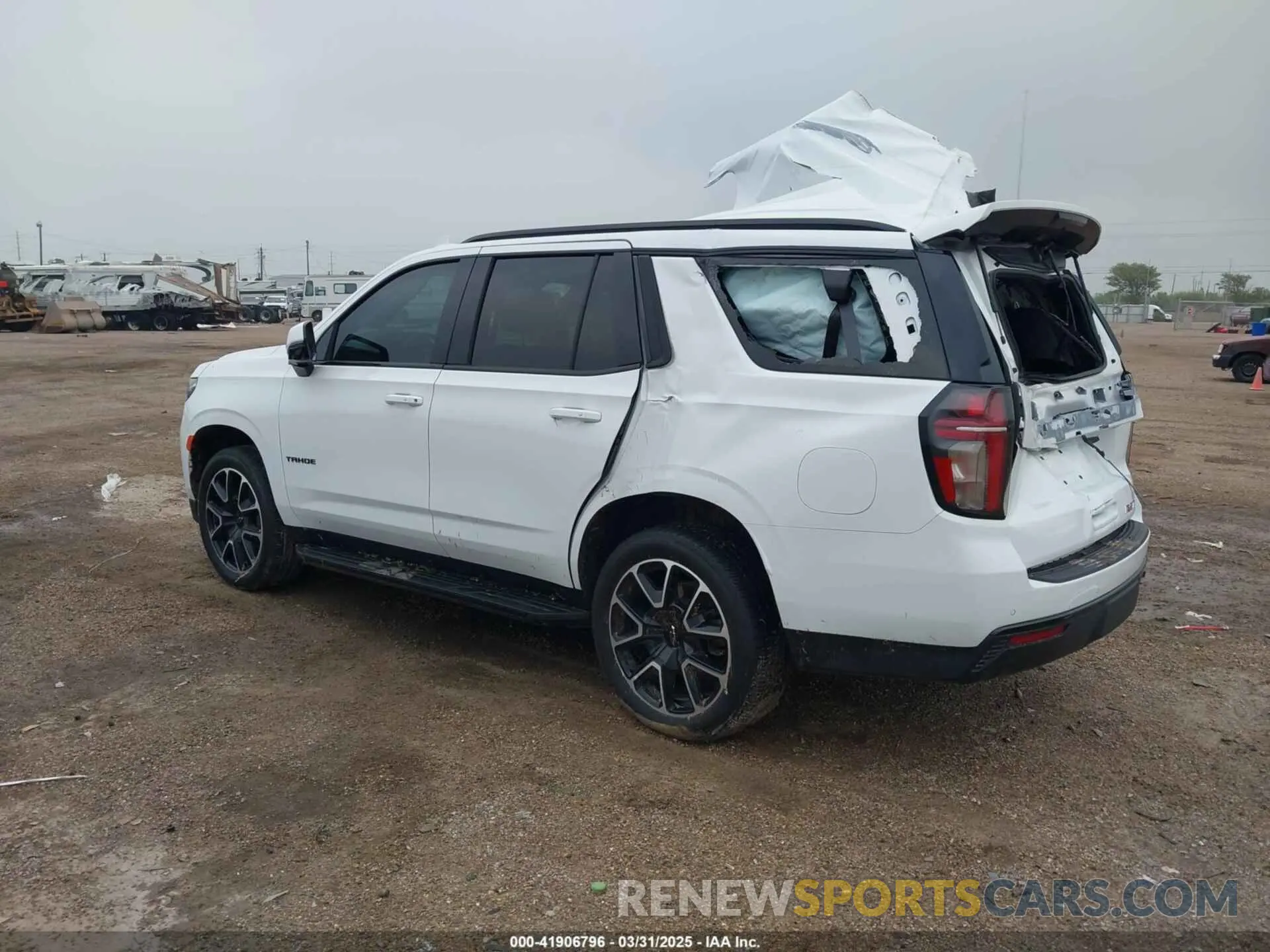 3 Photograph of a damaged car 1GNSKRKD4PR427153 CHEVROLET TAHOE 2023