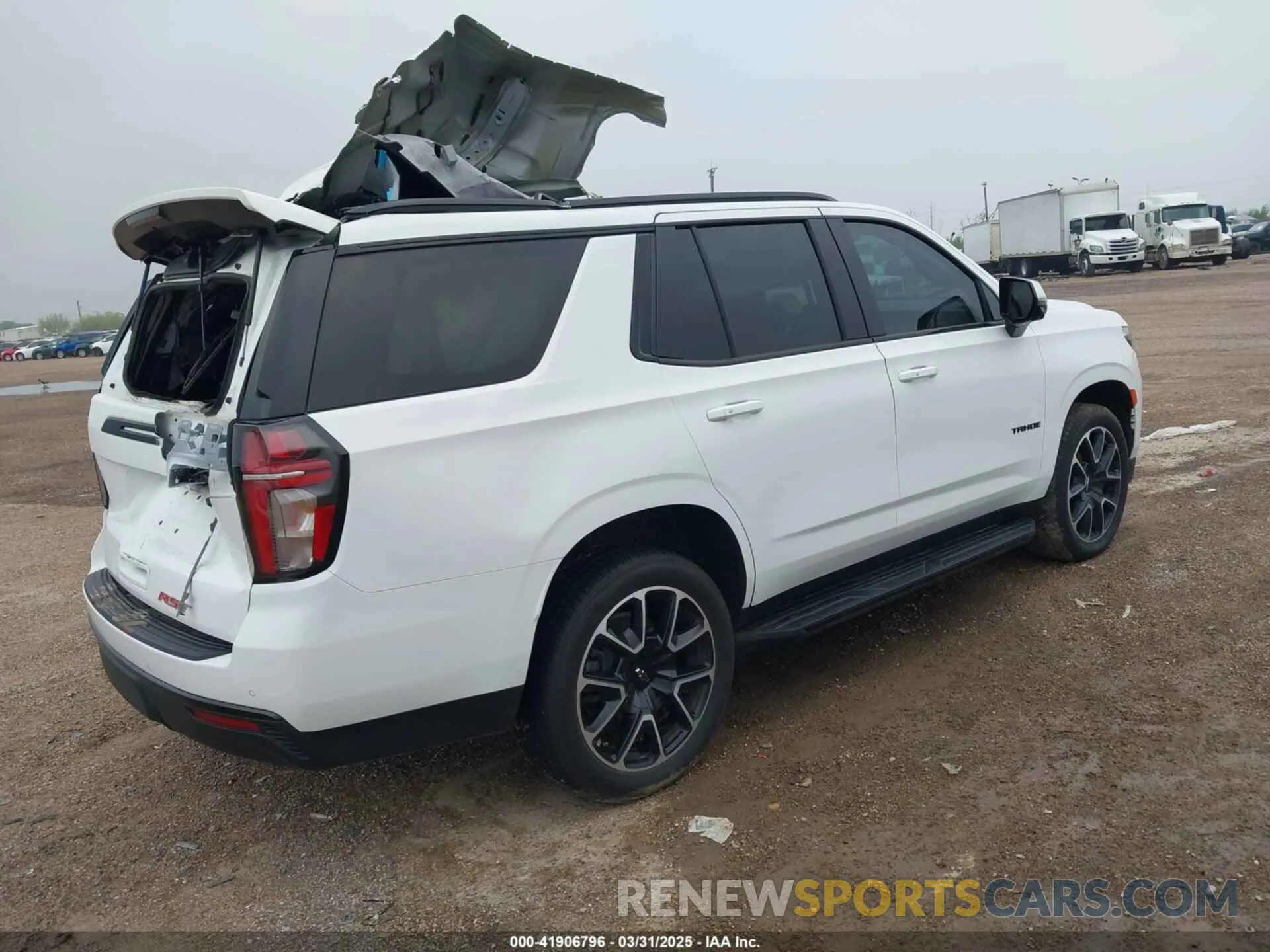 4 Photograph of a damaged car 1GNSKRKD4PR427153 CHEVROLET TAHOE 2023