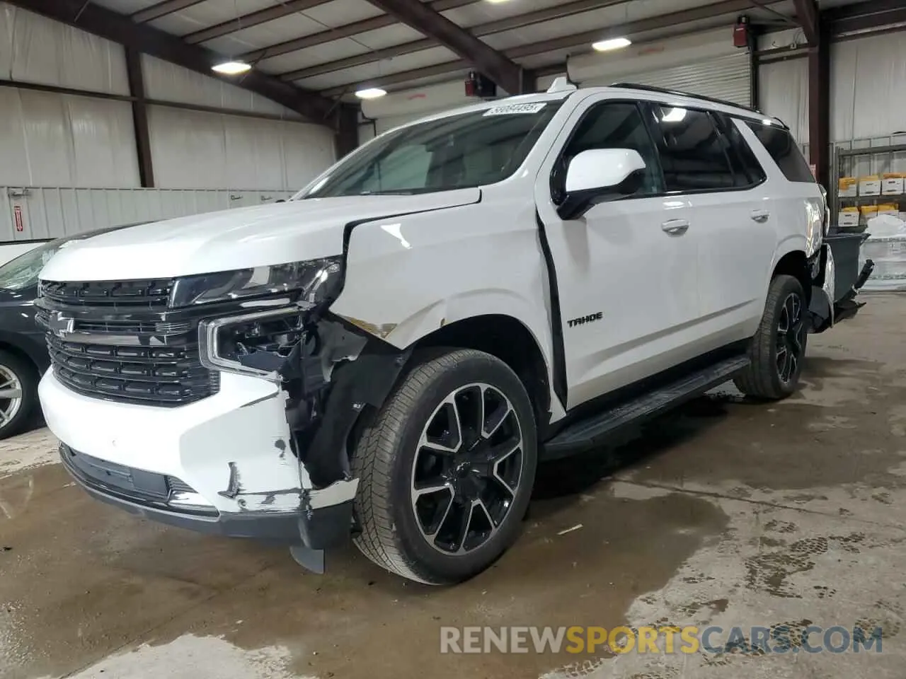 1 Photograph of a damaged car 1GNSKRKD9PR540015 CHEVROLET TAHOE 2023