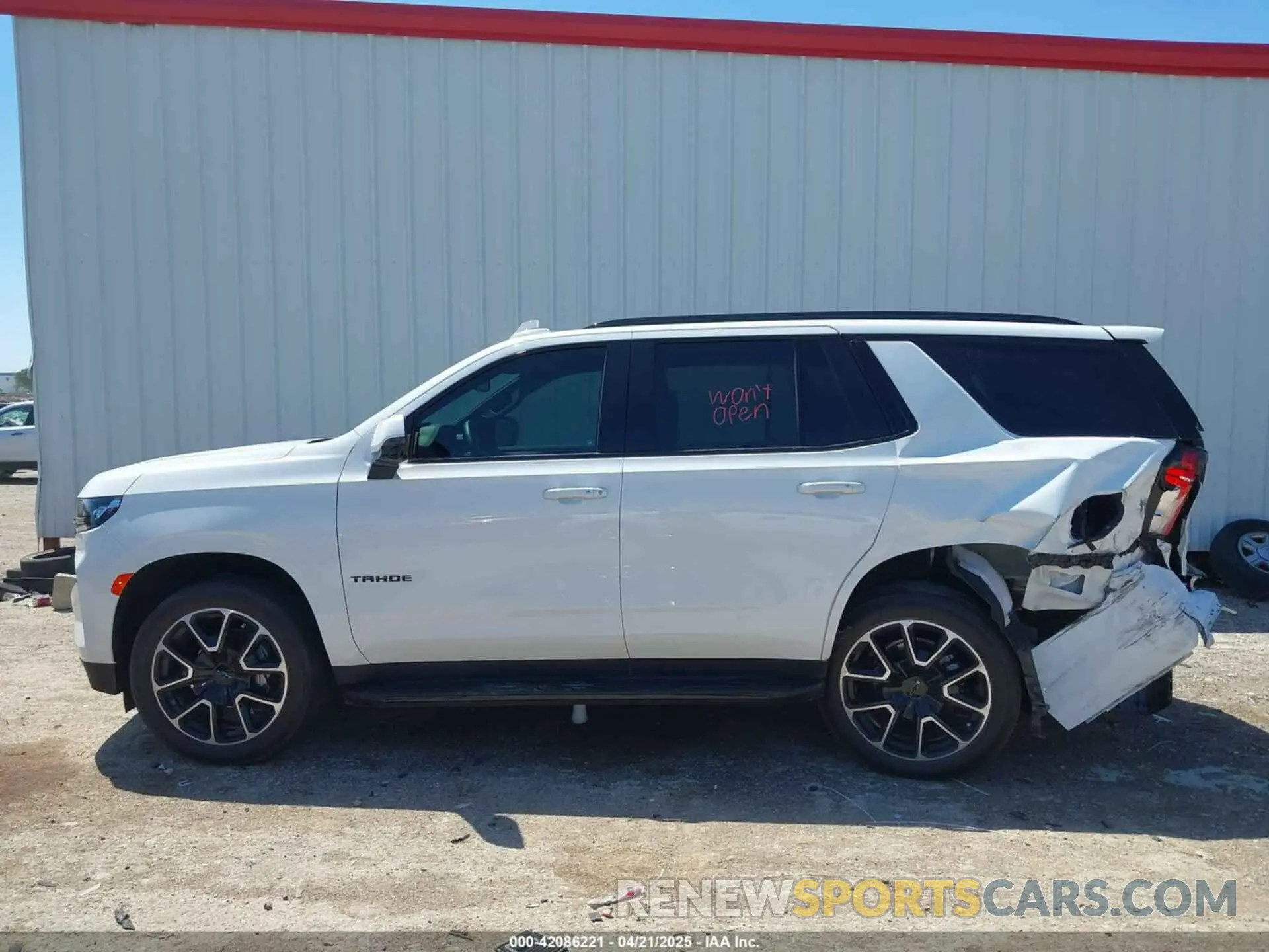 14 Photograph of a damaged car 1GNSKRKL7PR524774 CHEVROLET TAHOE 2023