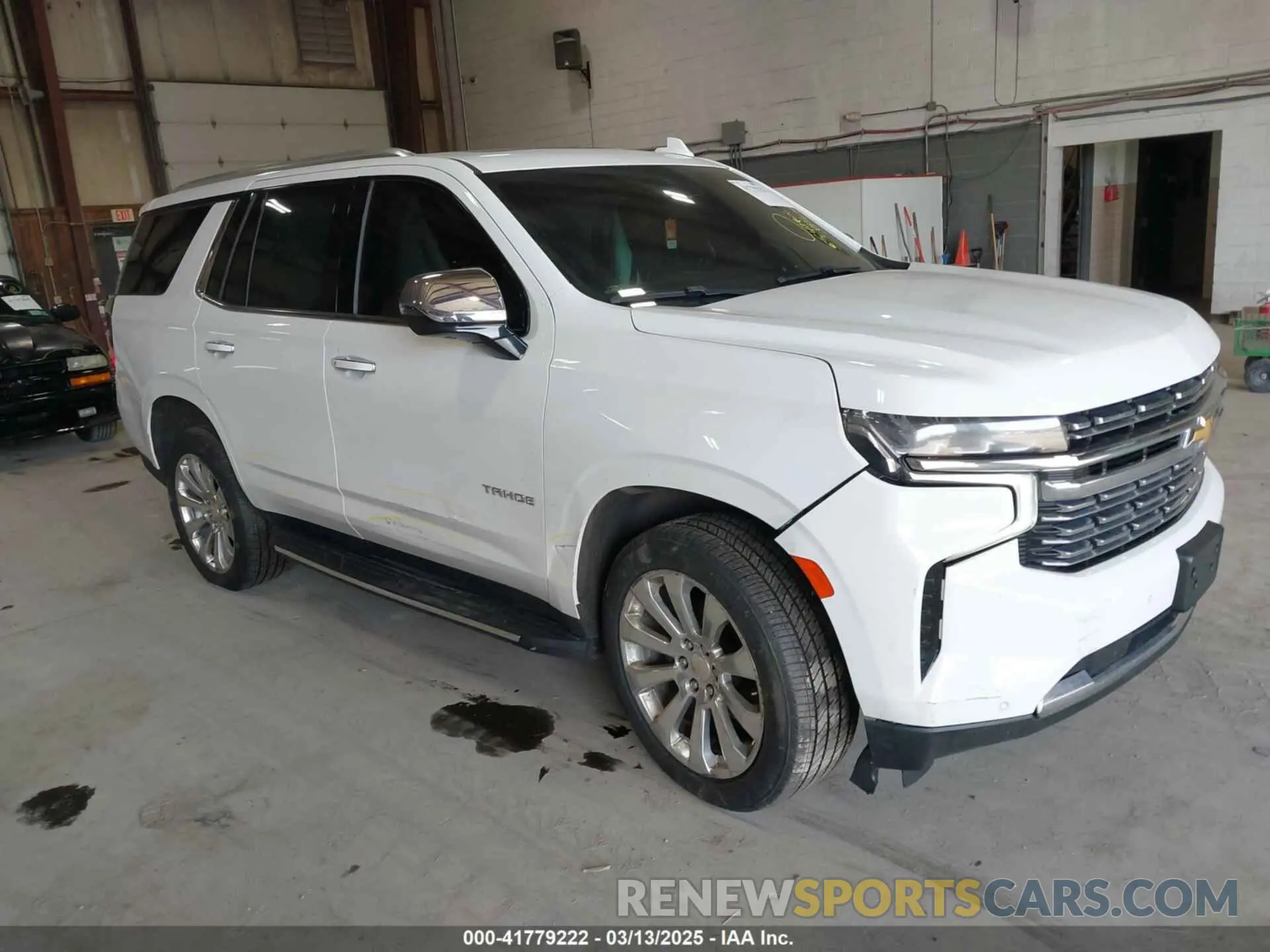 1 Photograph of a damaged car 1GNSKSKD0PR217513 CHEVROLET TAHOE 2023