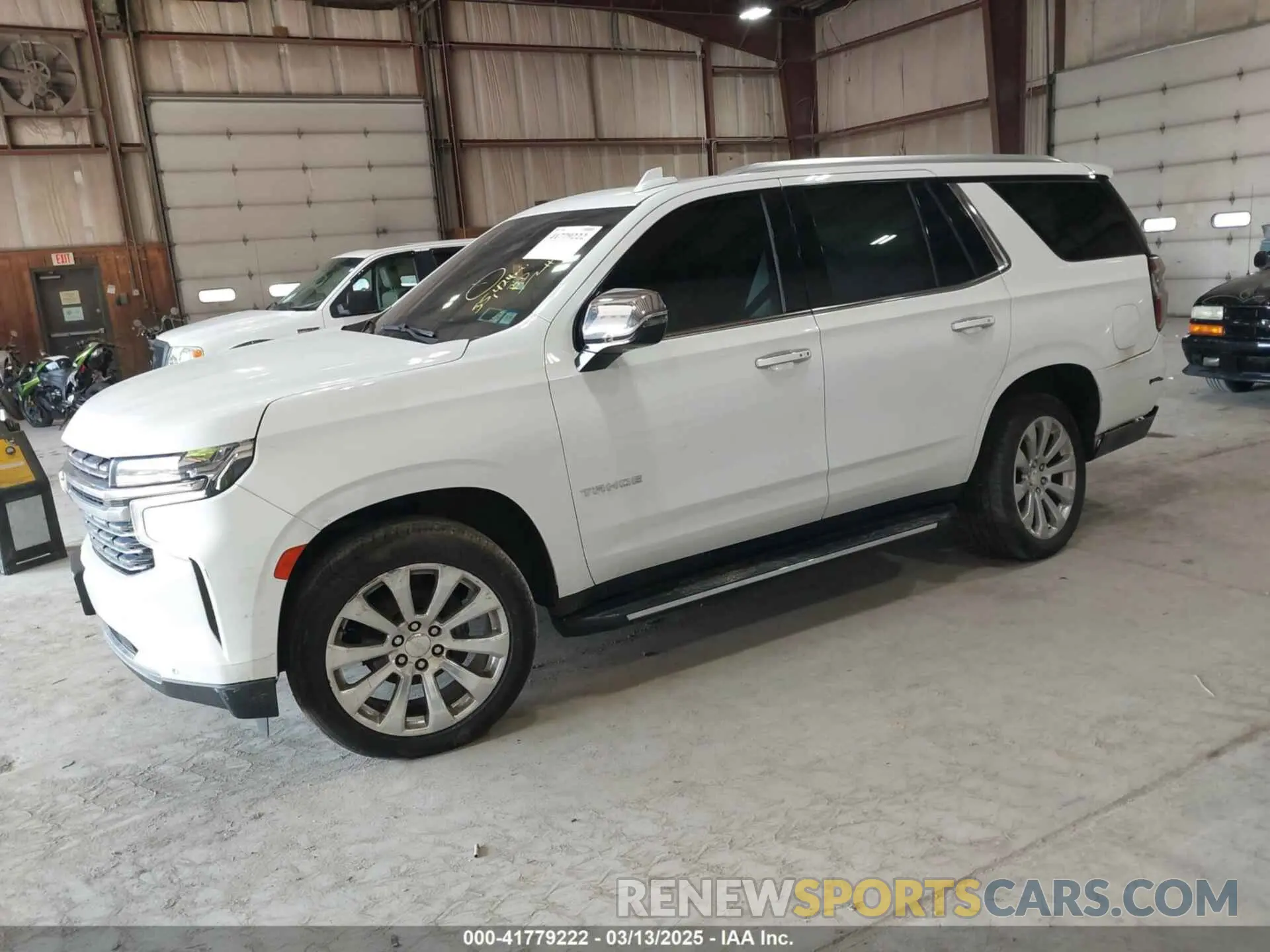 2 Photograph of a damaged car 1GNSKSKD0PR217513 CHEVROLET TAHOE 2023