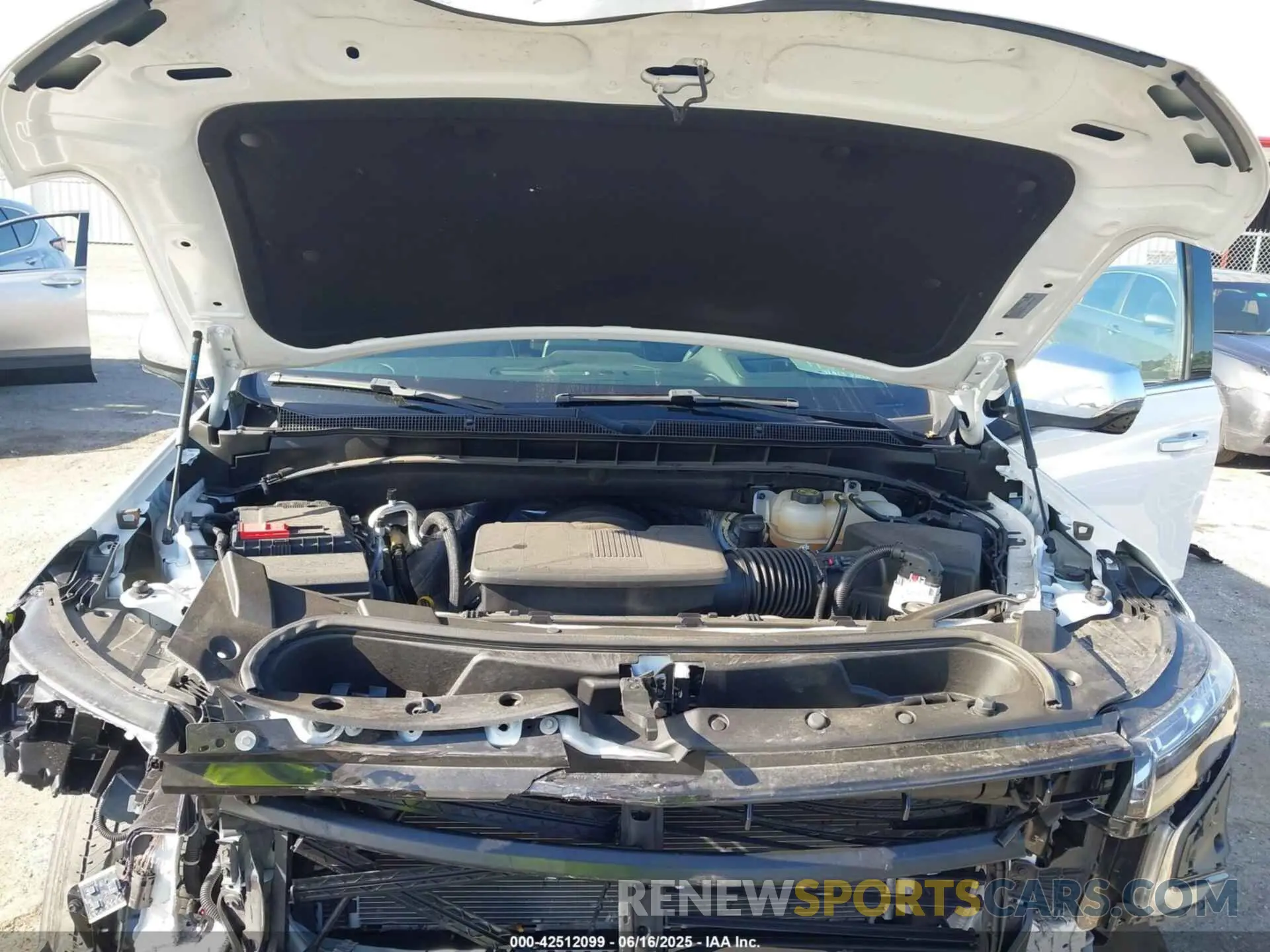 10 Photograph of a damaged car 1GNSKSKD0PR453465 CHEVROLET TAHOE 2023