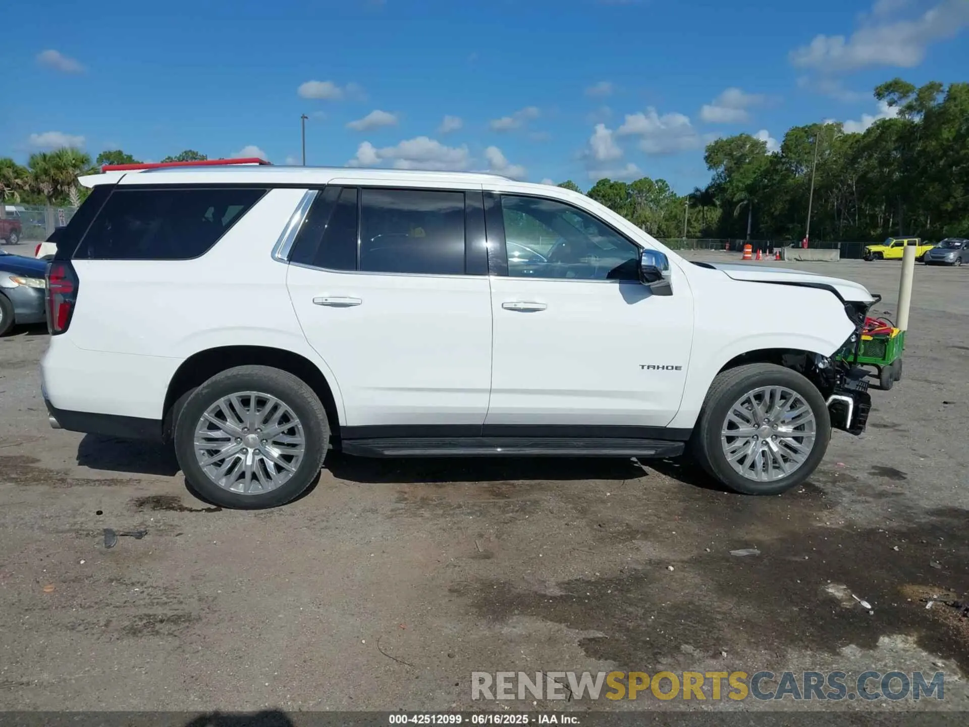 14 Photograph of a damaged car 1GNSKSKD0PR453465 CHEVROLET TAHOE 2023