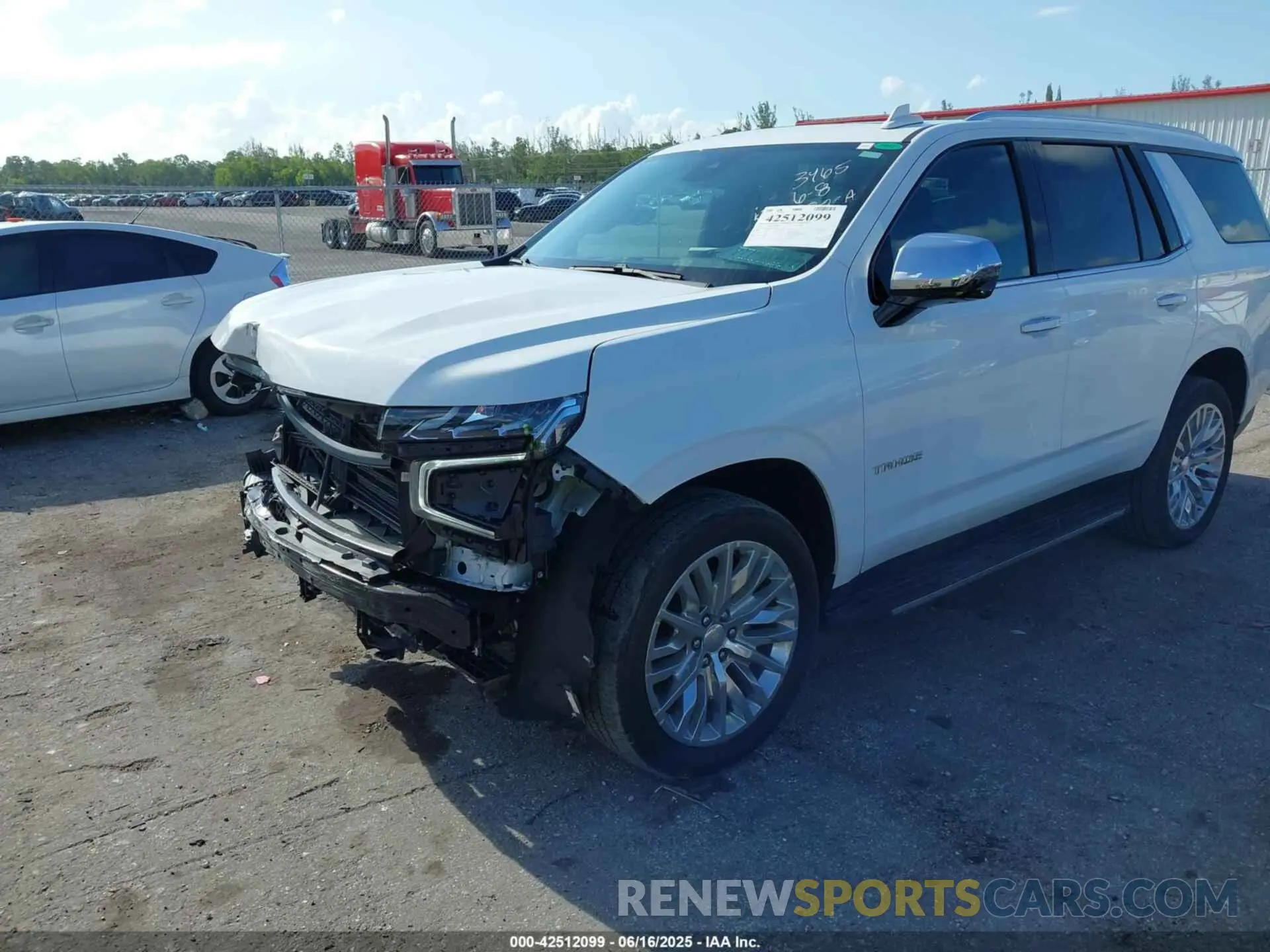6 Photograph of a damaged car 1GNSKSKD0PR453465 CHEVROLET TAHOE 2023