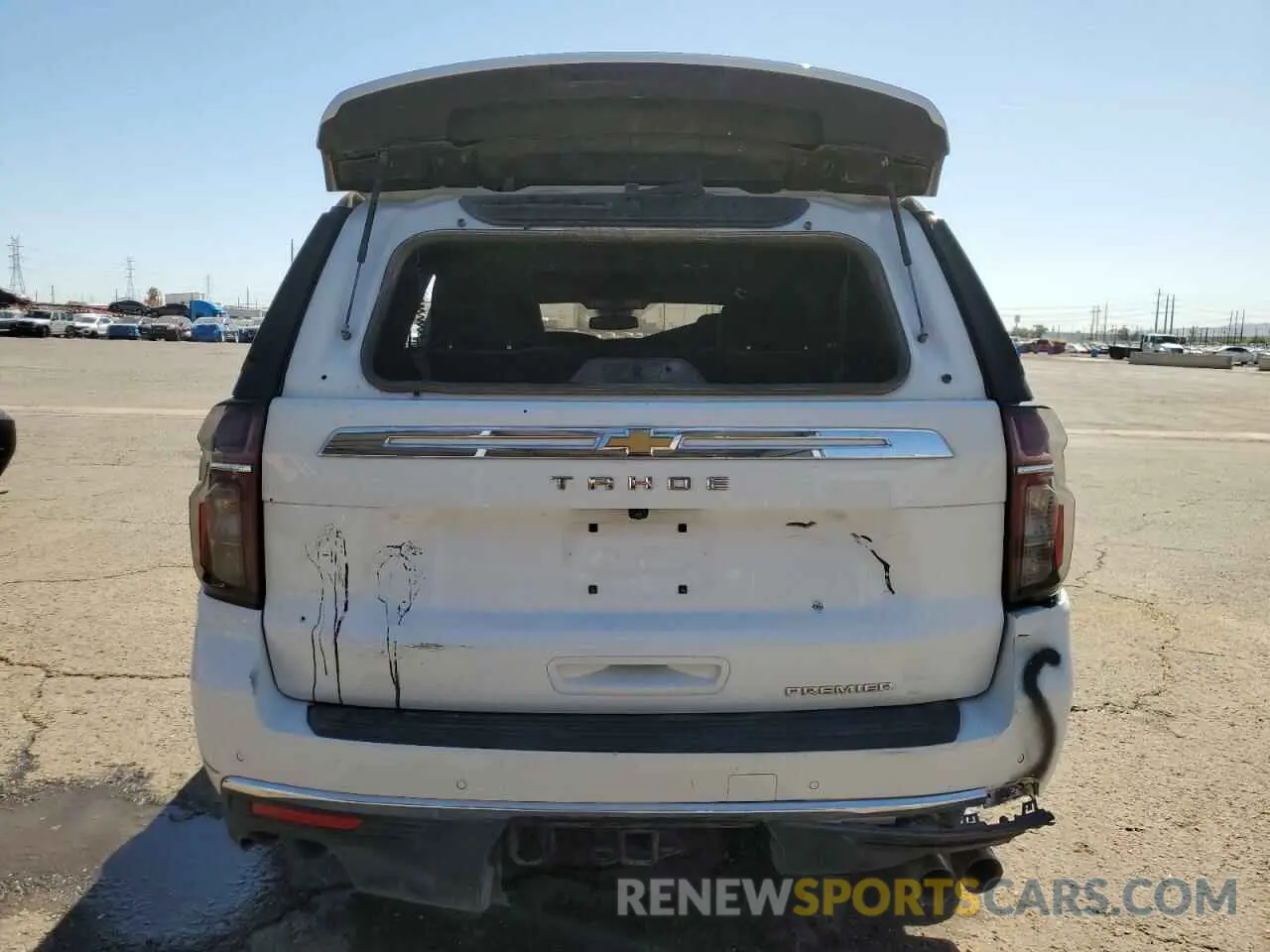 6 Photograph of a damaged car 1GNSKSKD1PR273296 CHEVROLET TAHOE 2023