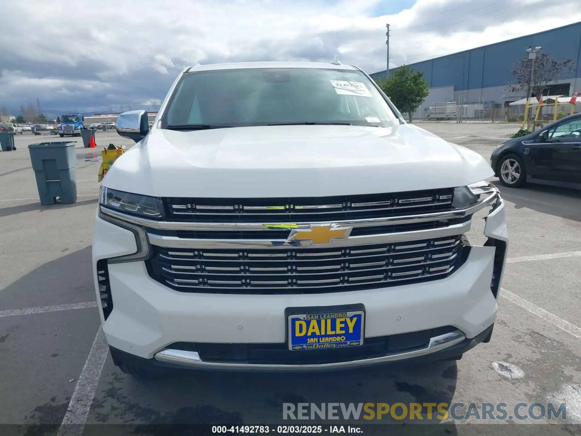 13 Photograph of a damaged car 1GNSKSKD4PR501842 CHEVROLET TAHOE 2023