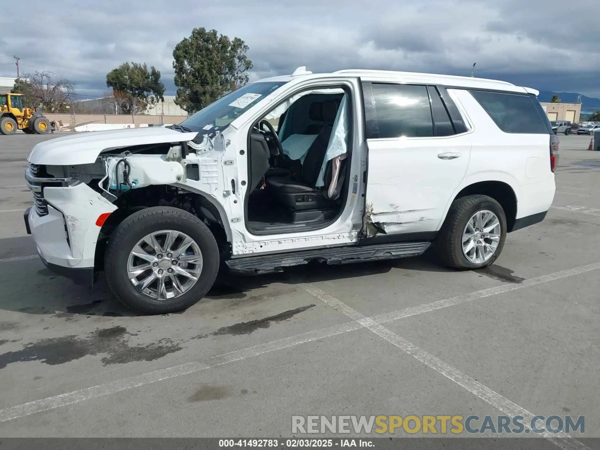 2 Photograph of a damaged car 1GNSKSKD4PR501842 CHEVROLET TAHOE 2023