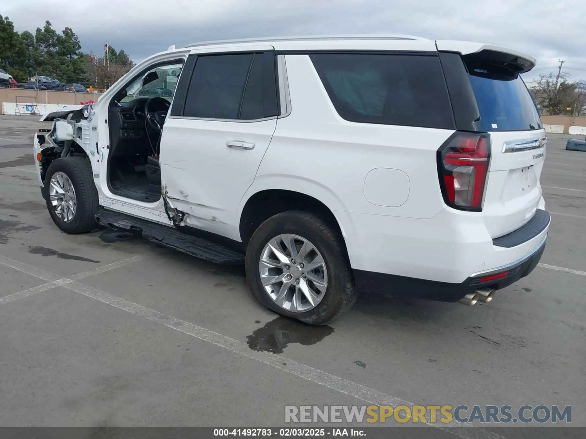 3 Photograph of a damaged car 1GNSKSKD4PR501842 CHEVROLET TAHOE 2023