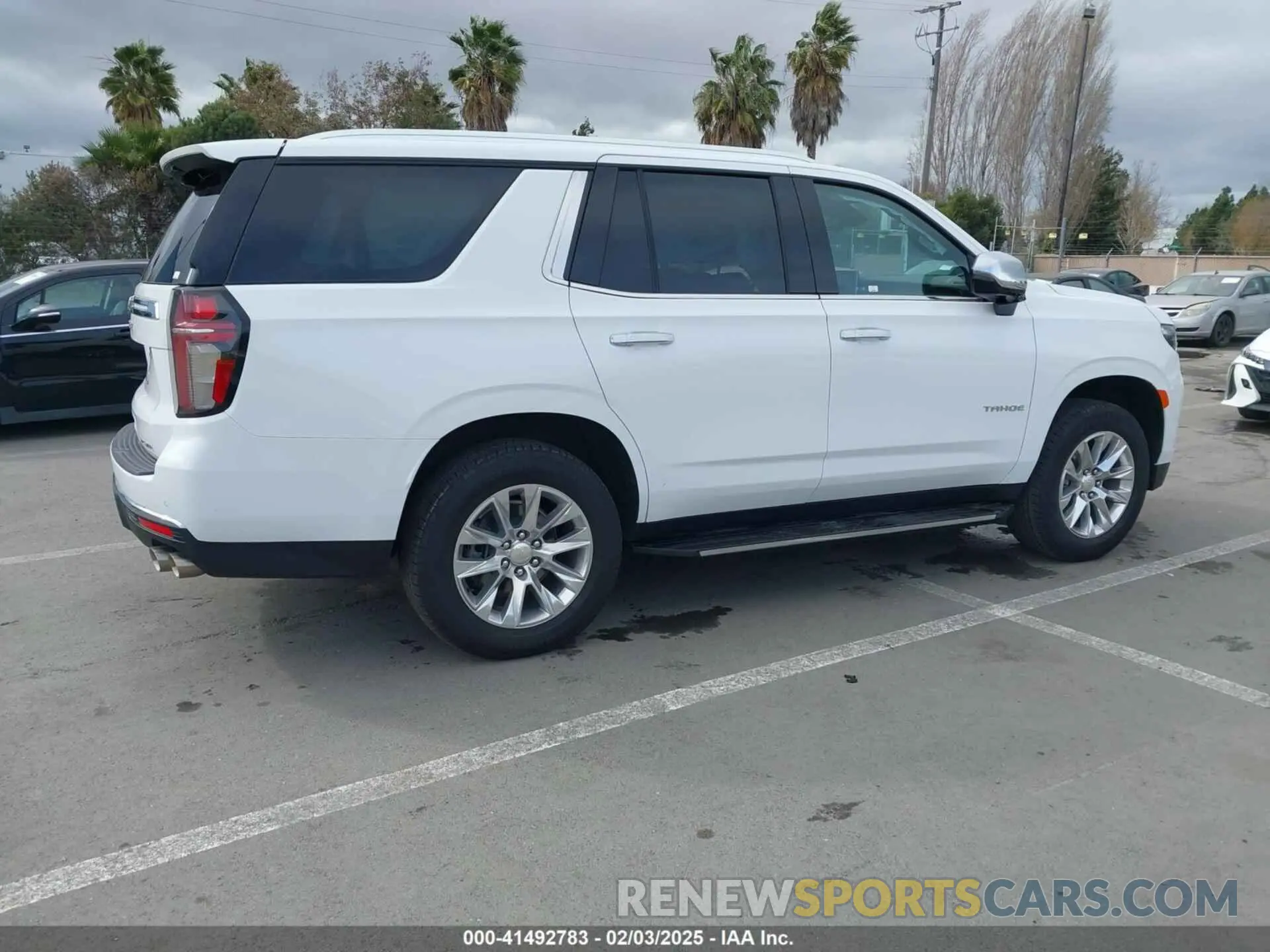 4 Photograph of a damaged car 1GNSKSKD4PR501842 CHEVROLET TAHOE 2023