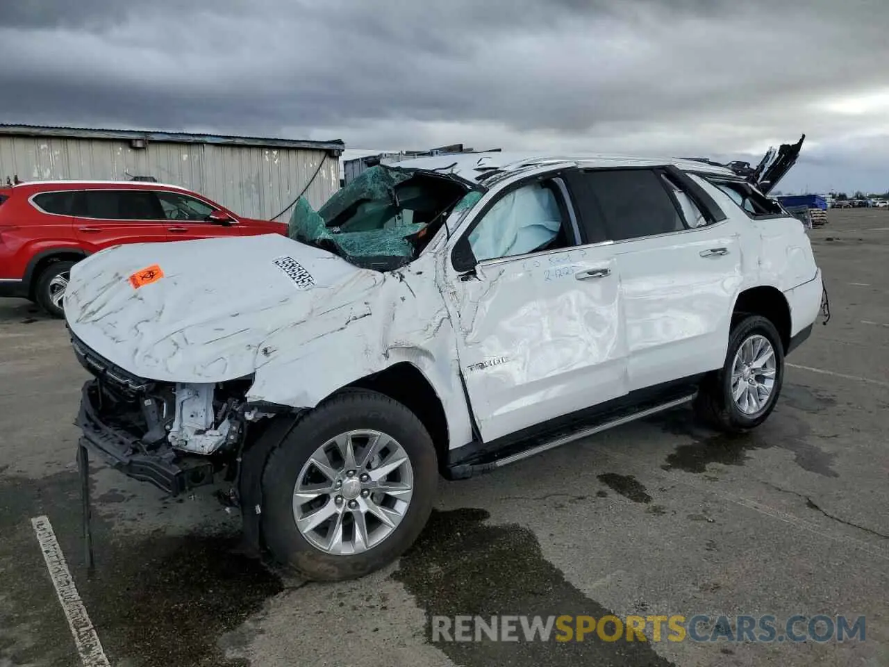 1 Photograph of a damaged car 1GNSKSKD8PR283310 CHEVROLET TAHOE 2023