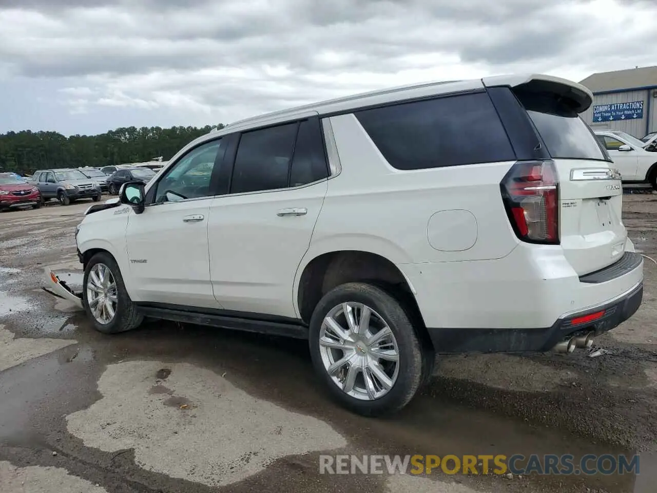 2 Photograph of a damaged car 1GNSKTKL0PR238374 CHEVROLET TAHOE 2023
