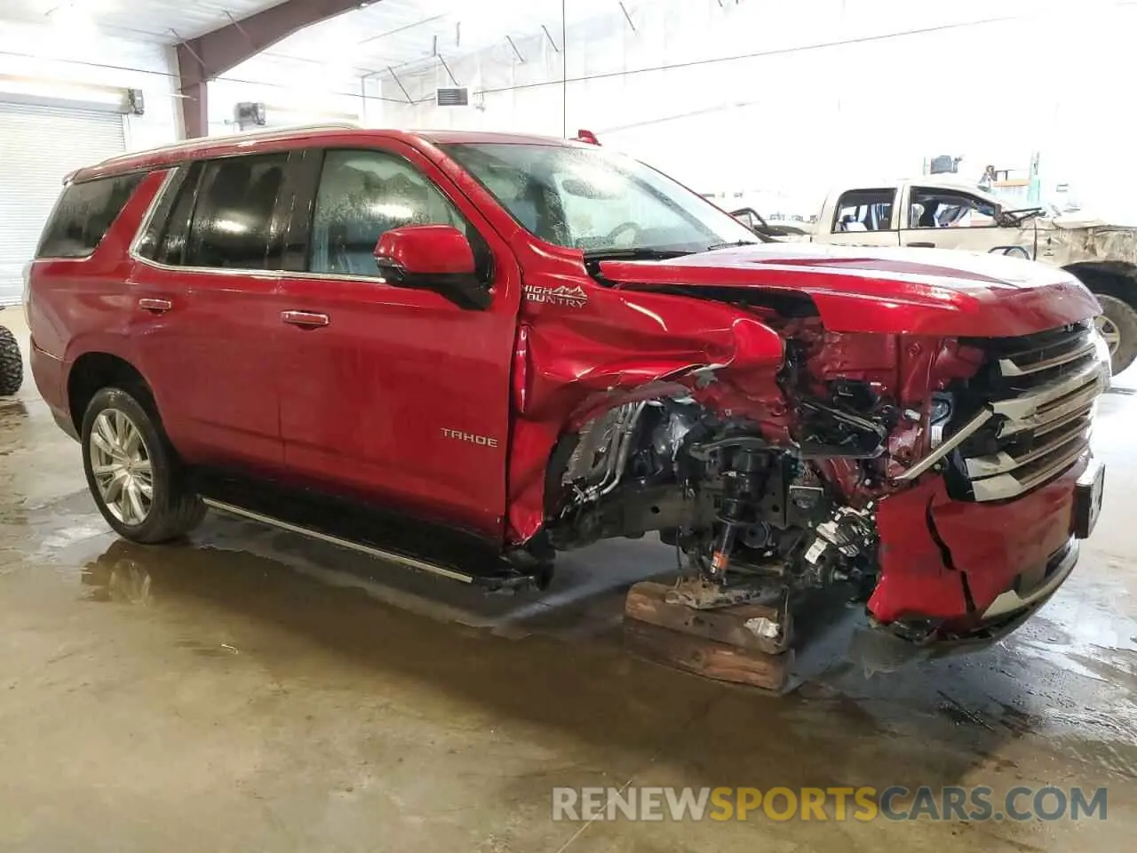 4 Photograph of a damaged car 1GNSKTKL1PR486391 CHEVROLET TAHOE 2023