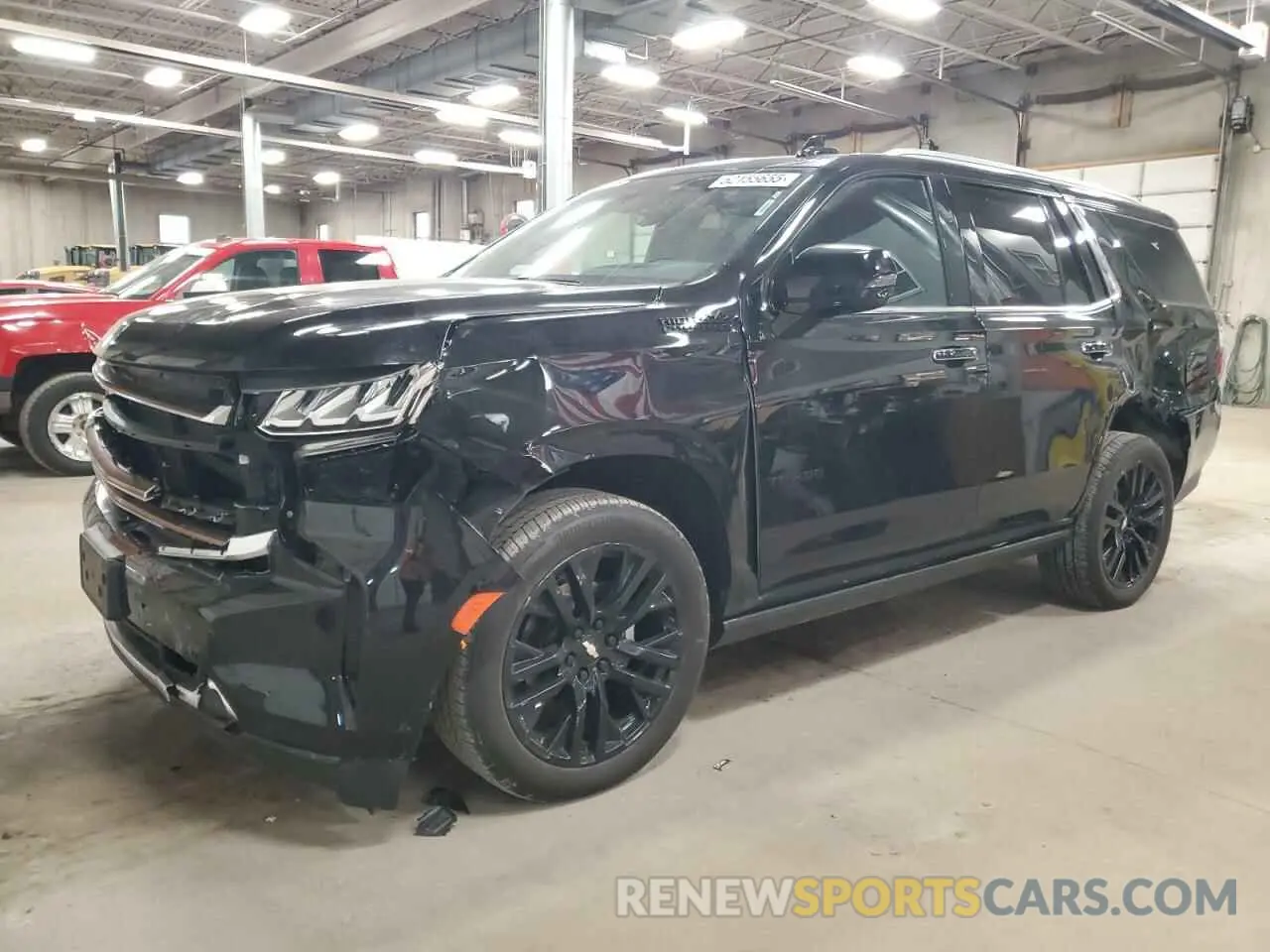 1 Photograph of a damaged car 1GNSKTKL4PR308992 CHEVROLET TAHOE 2023