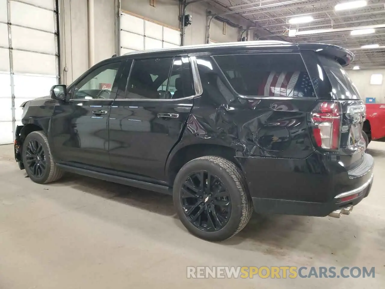 2 Photograph of a damaged car 1GNSKTKL4PR308992 CHEVROLET TAHOE 2023