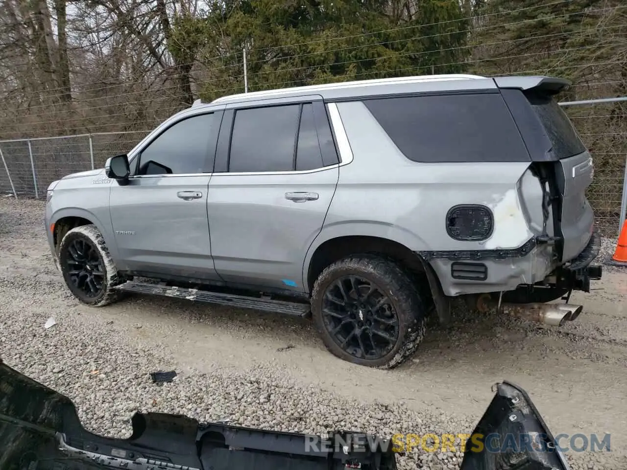 2 Photograph of a damaged car 1GNSKTKL5PR184151 CHEVROLET TAHOE 2023