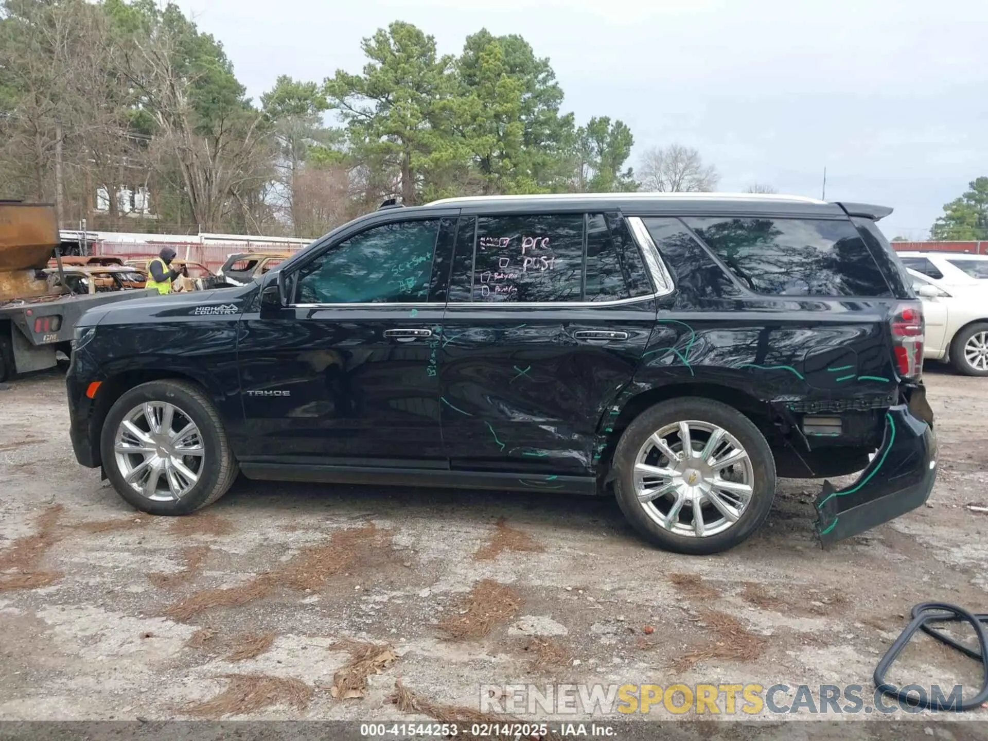 15 Photograph of a damaged car 1GNSKTKT8PR441562 CHEVROLET TAHOE 2023