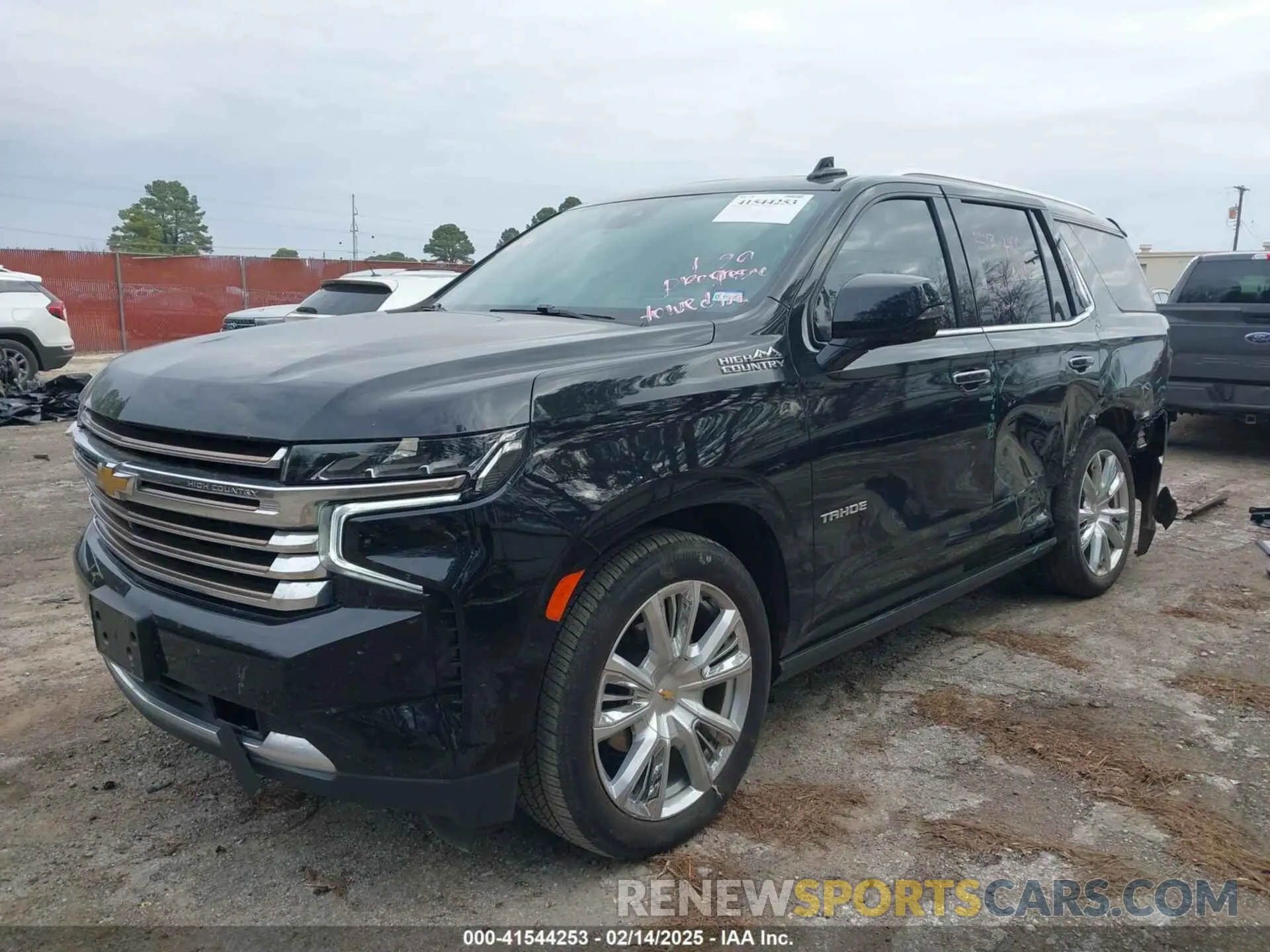 2 Photograph of a damaged car 1GNSKTKT8PR441562 CHEVROLET TAHOE 2023