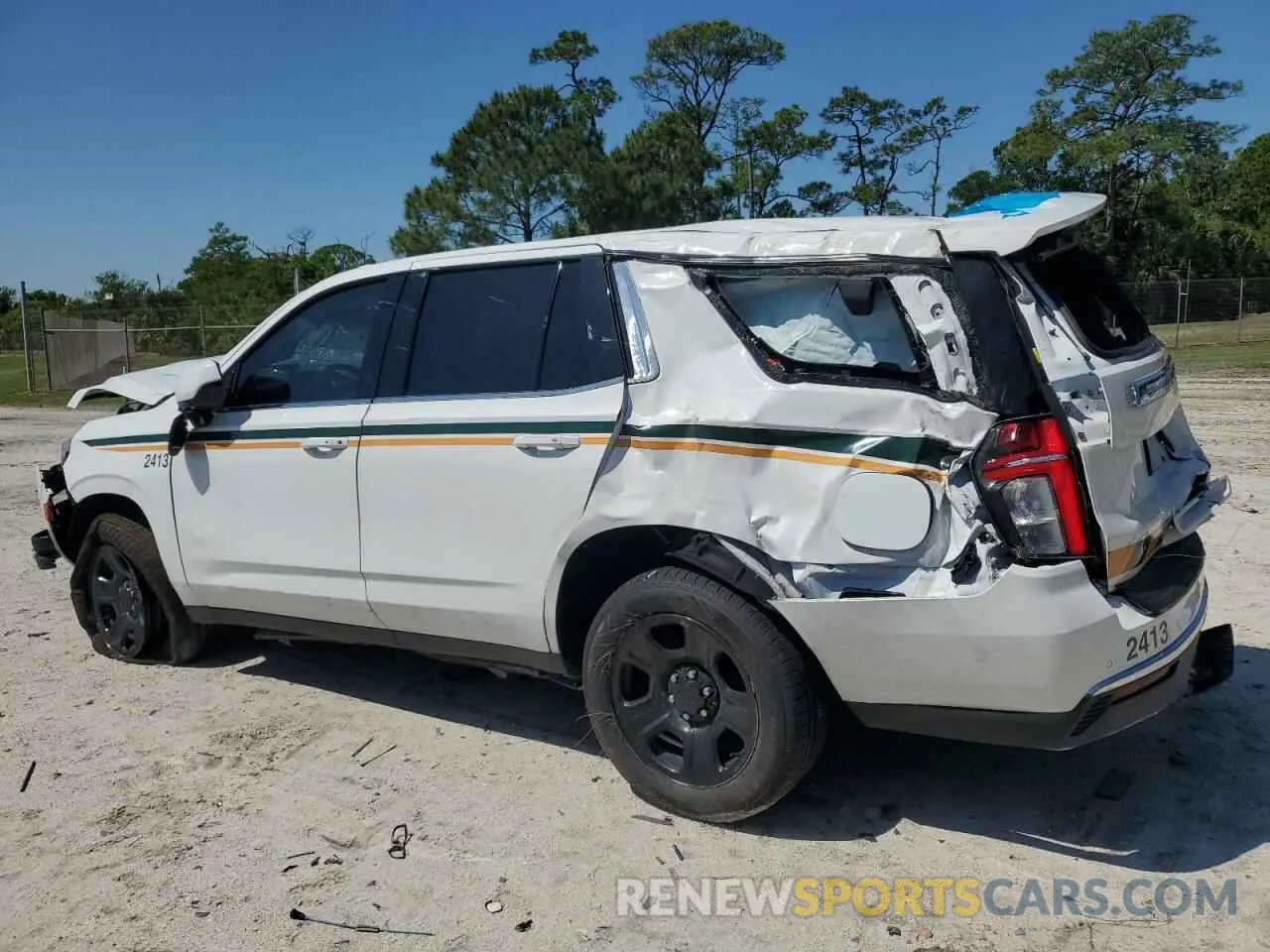 2 Photograph of a damaged car 1GNSCLED1RR176018 CHEVROLET TAHOE 2024