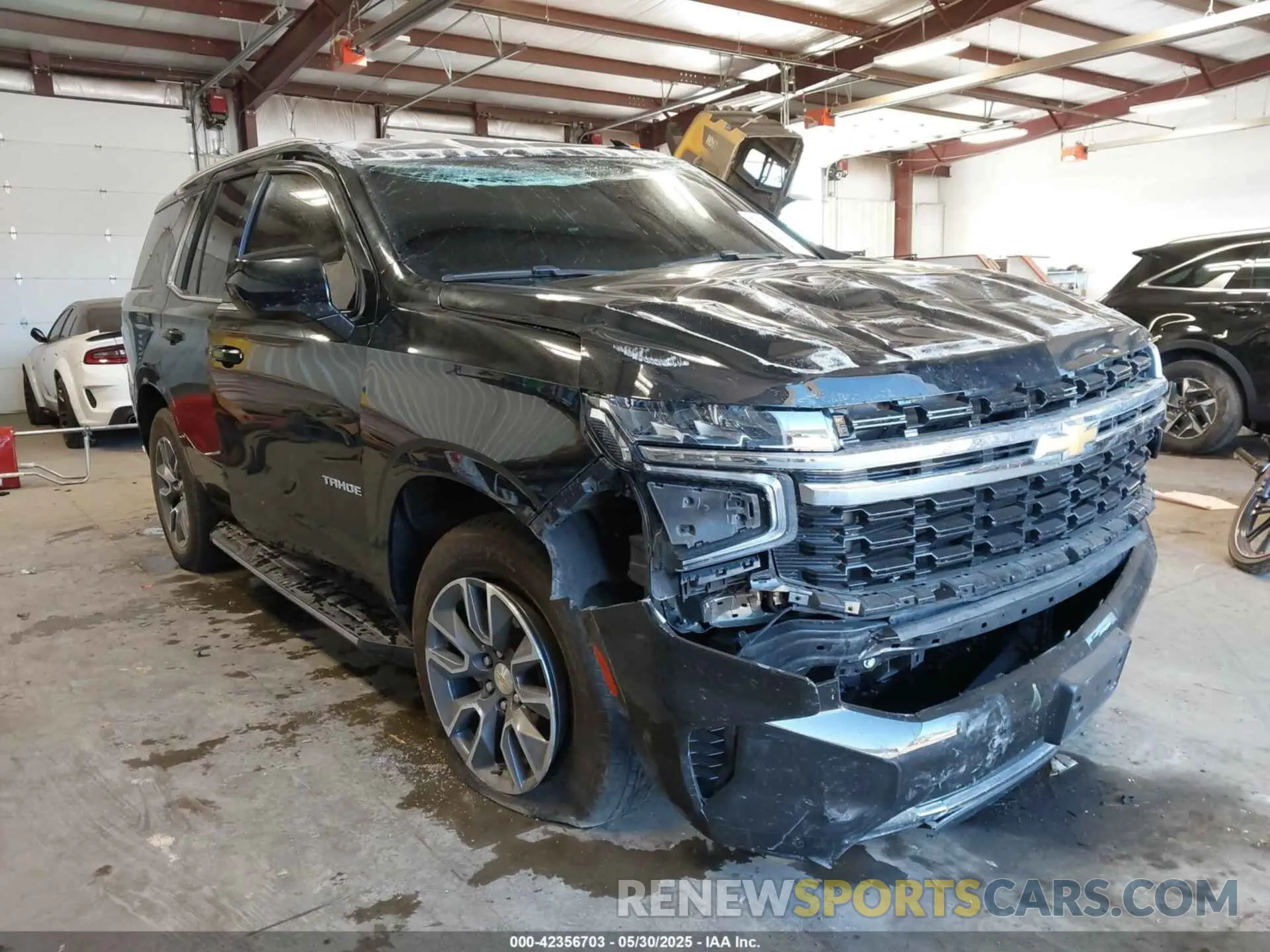 1 Photograph of a damaged car 1GNSCMKD8RR184286 CHEVROLET TAHOE 2024