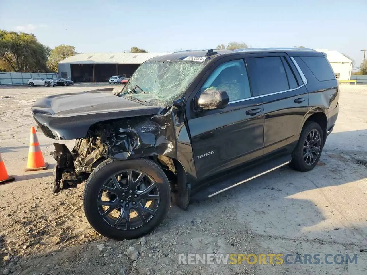 1 Photograph of a damaged car 1GNSCMKD9RR176746 CHEVROLET TAHOE 2024
