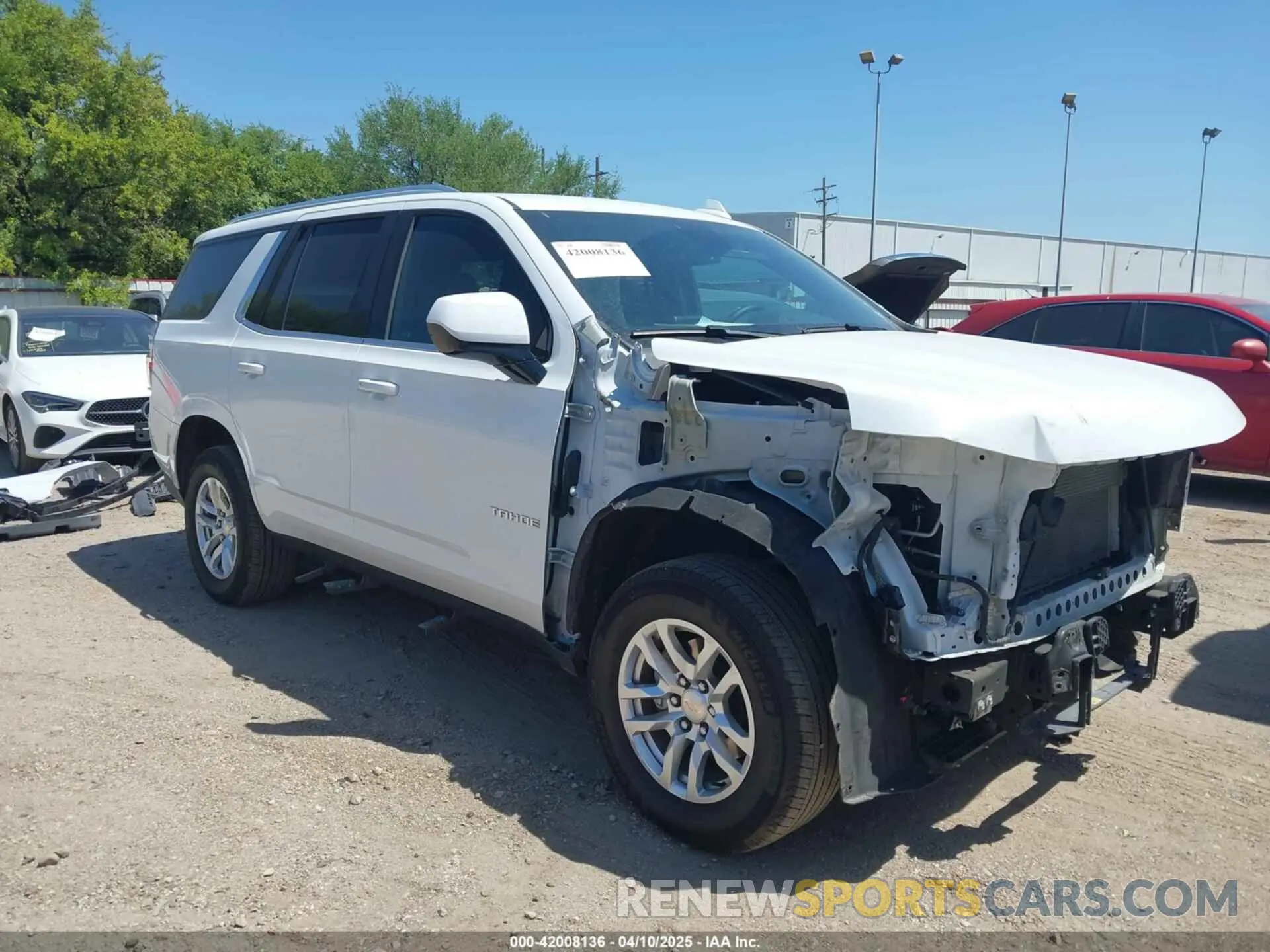 1 Photograph of a damaged car 1GNSCNKD2RR242589 CHEVROLET TAHOE 2024