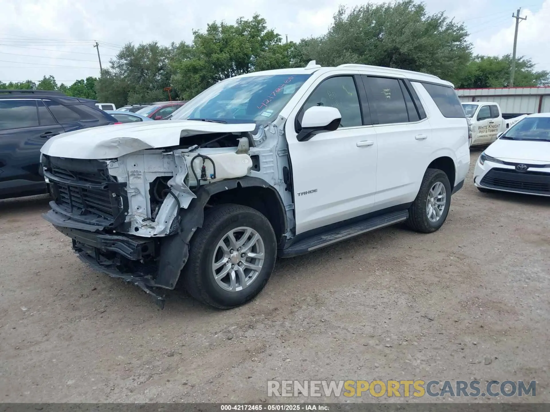 2 Photograph of a damaged car 1GNSCNKD2RR279514 CHEVROLET TAHOE 2024