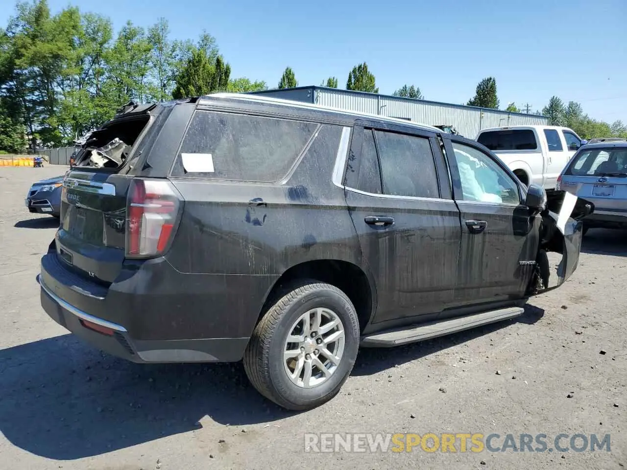 3 Photograph of a damaged car 1GNSCNKD4RR306227 CHEVROLET TAHOE 2024