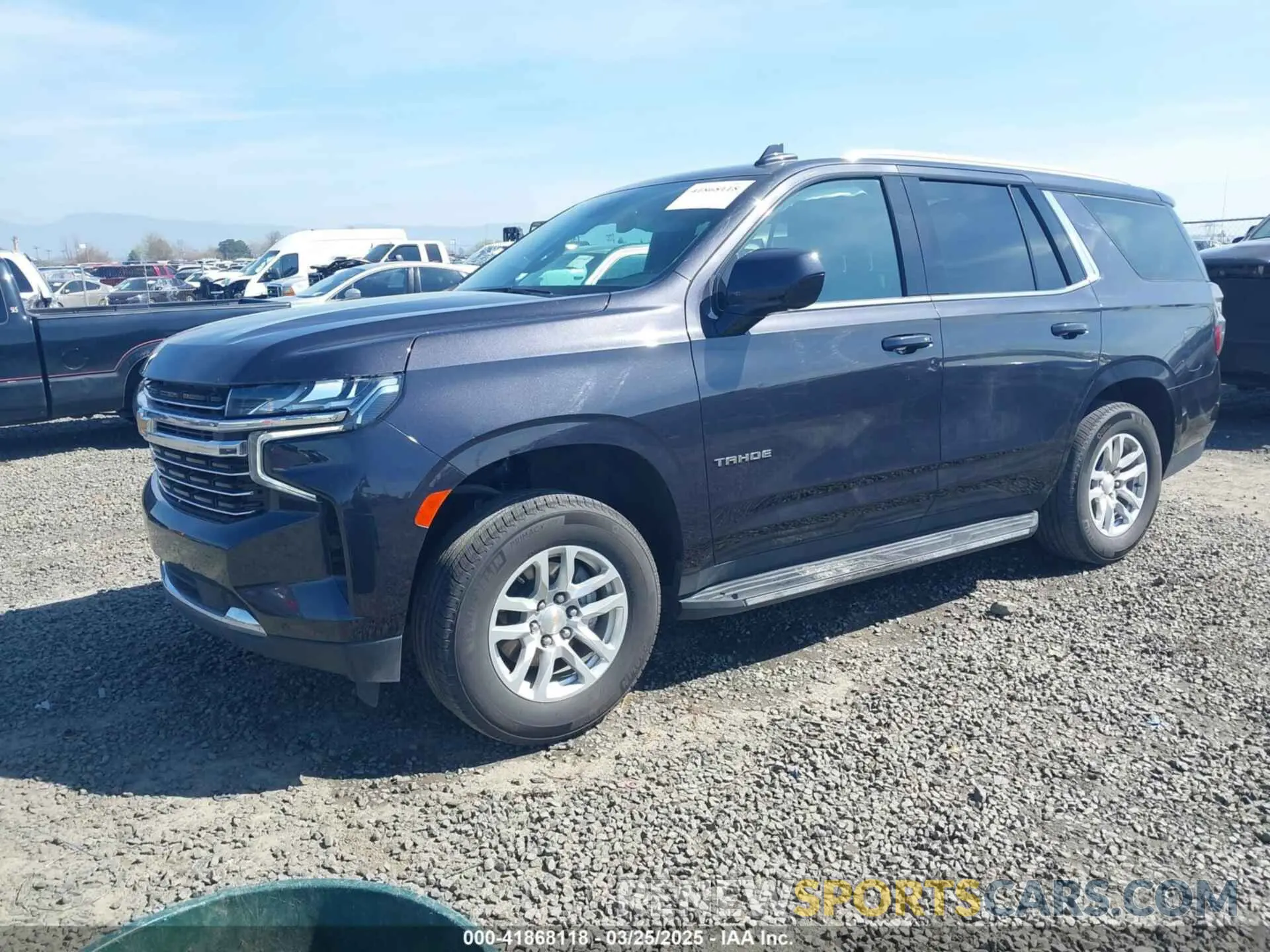 2 Photograph of a damaged car 1GNSCNKD6RR127865 CHEVROLET TAHOE 2024