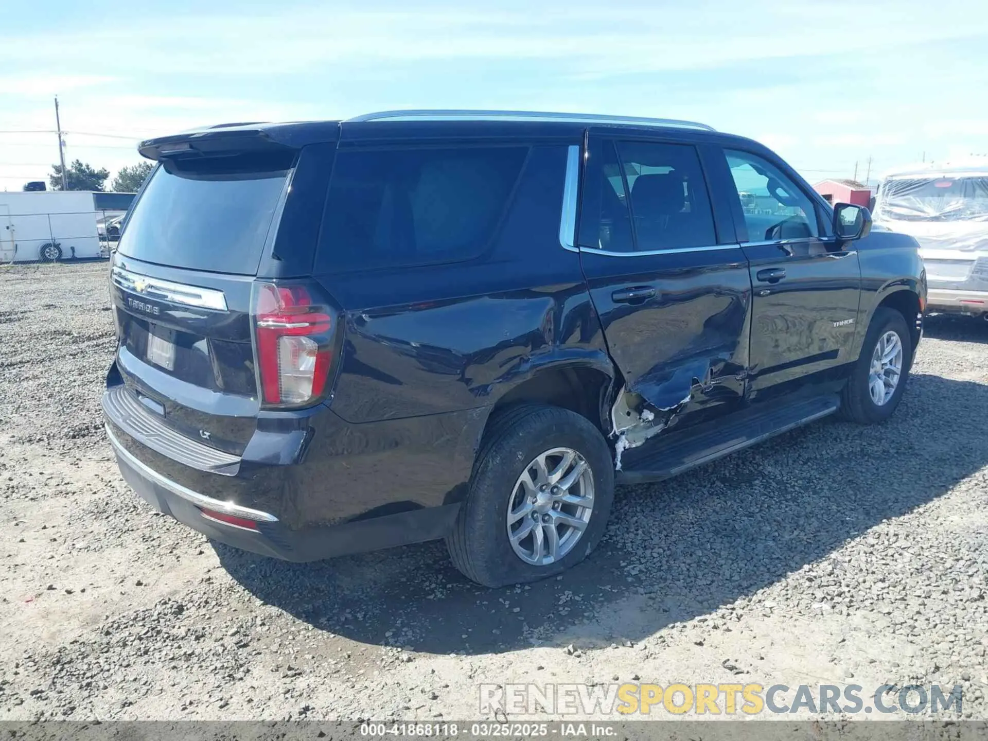 4 Photograph of a damaged car 1GNSCNKD6RR127865 CHEVROLET TAHOE 2024