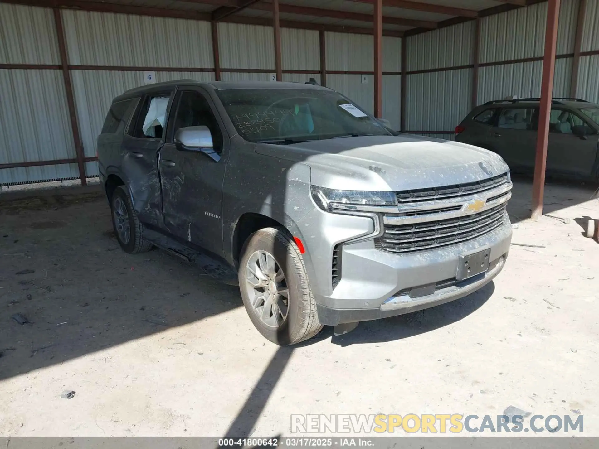1 Photograph of a damaged car 1GNSCNKD6RR282450 CHEVROLET TAHOE 2024