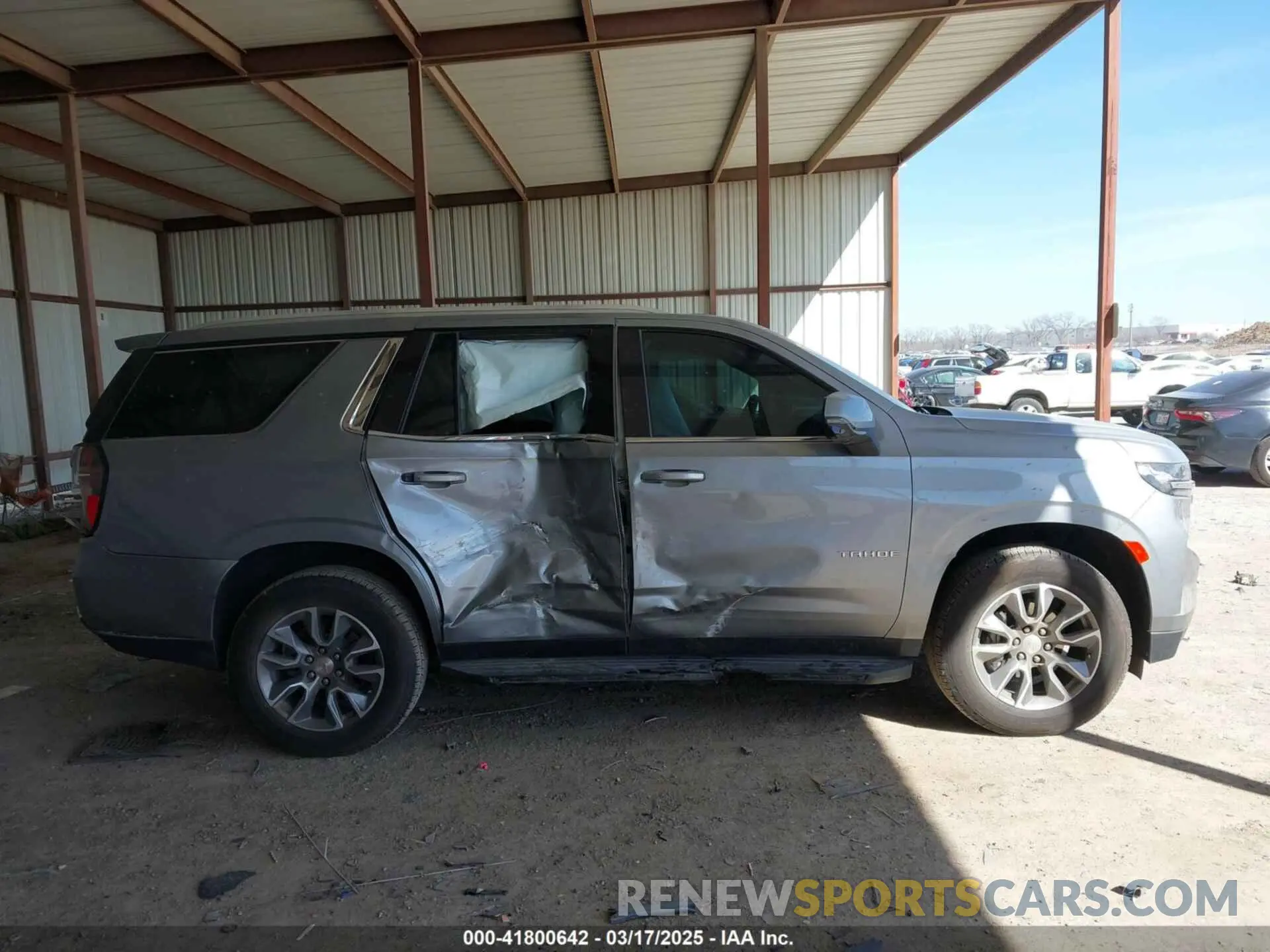 13 Photograph of a damaged car 1GNSCNKD6RR282450 CHEVROLET TAHOE 2024