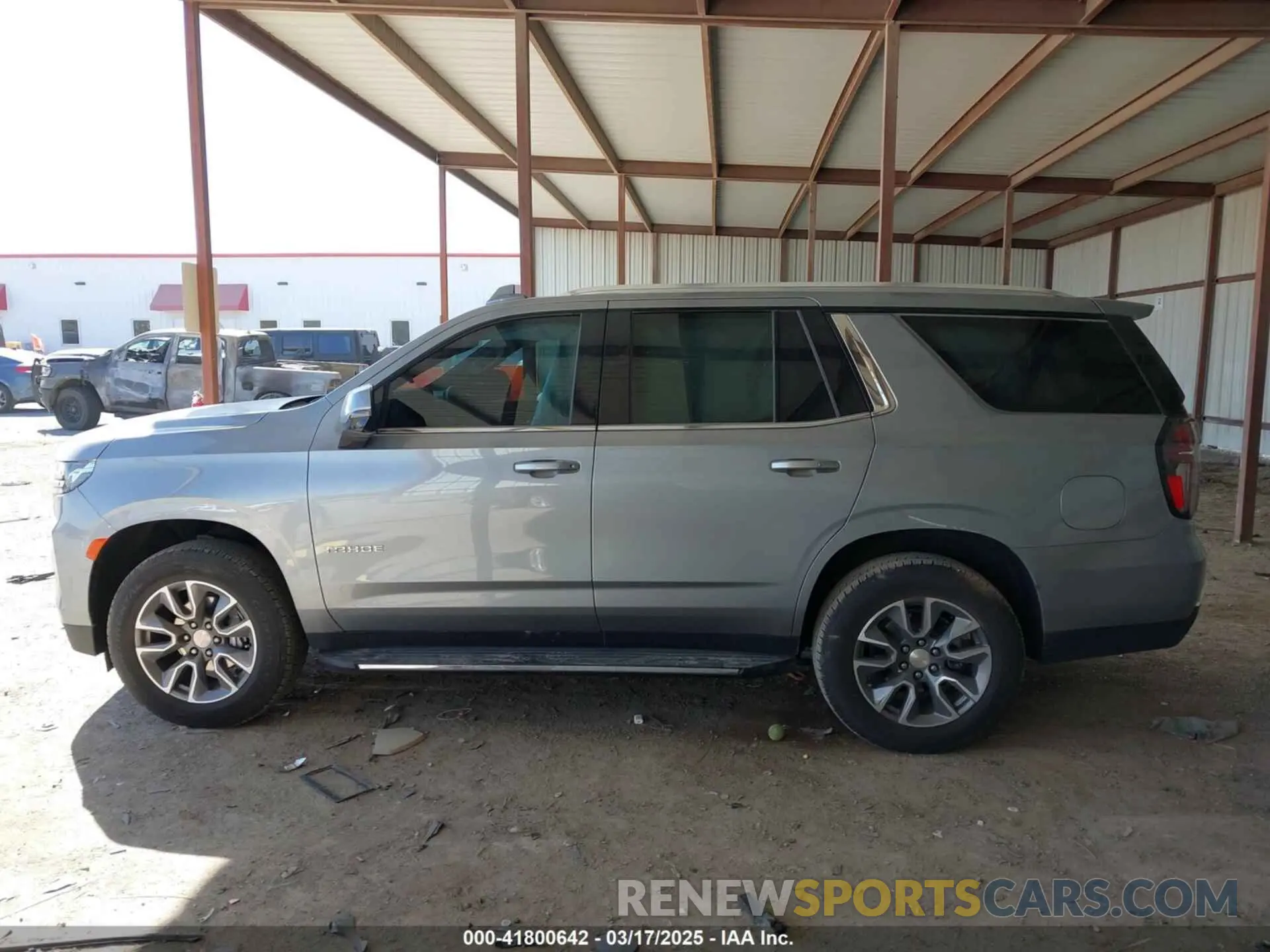 14 Photograph of a damaged car 1GNSCNKD6RR282450 CHEVROLET TAHOE 2024