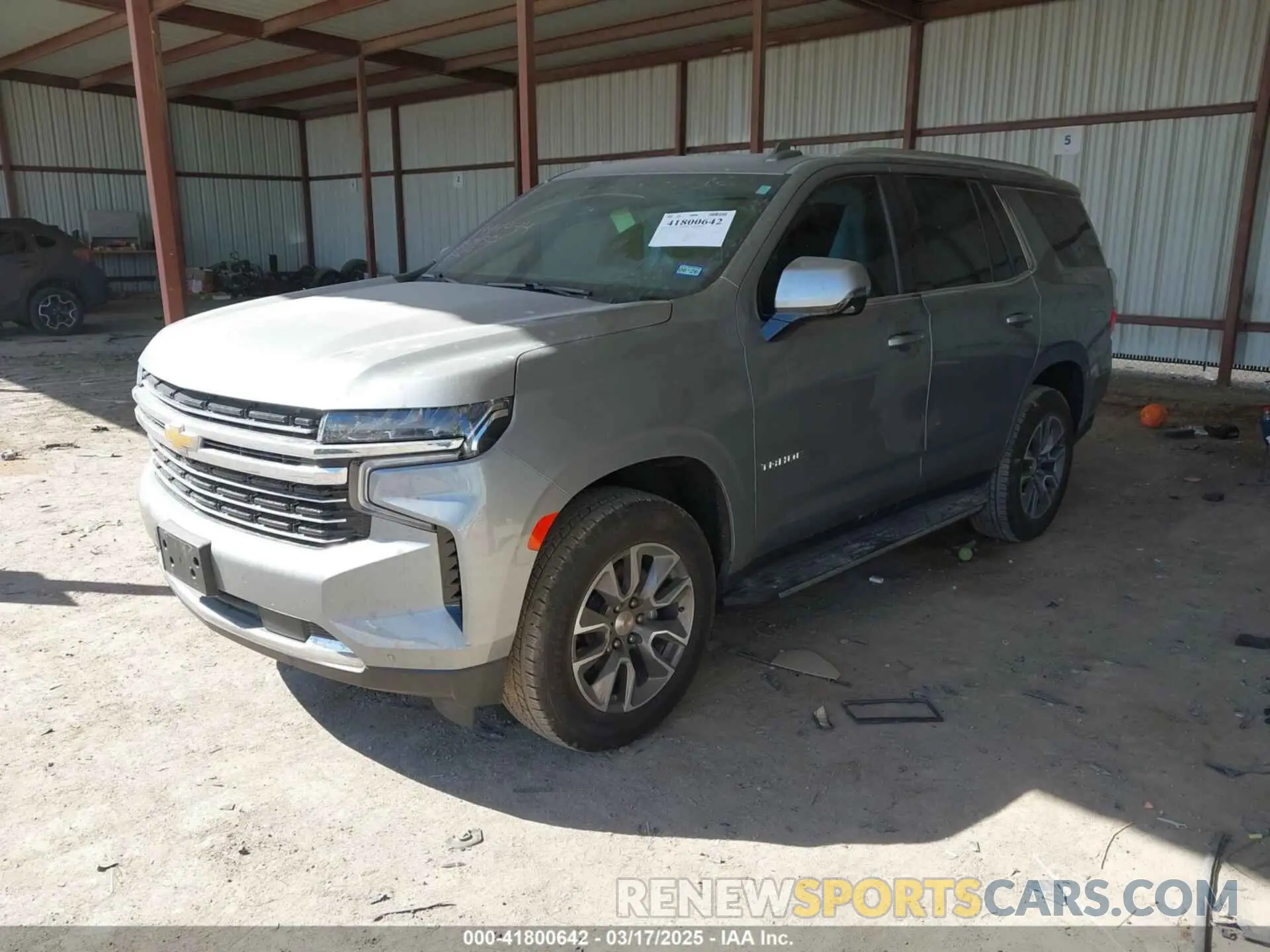 2 Photograph of a damaged car 1GNSCNKD6RR282450 CHEVROLET TAHOE 2024