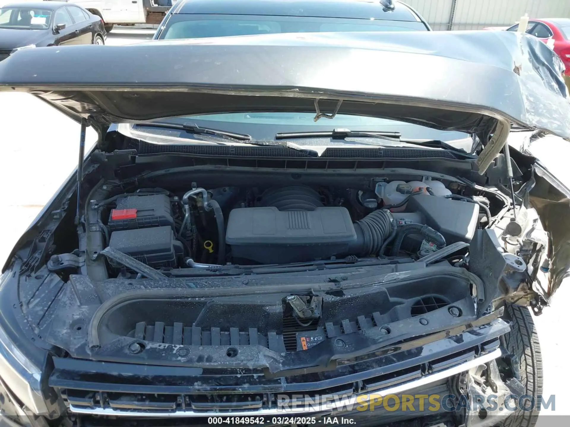 10 Photograph of a damaged car 1GNSCNKD7RR374098 CHEVROLET TAHOE 2024