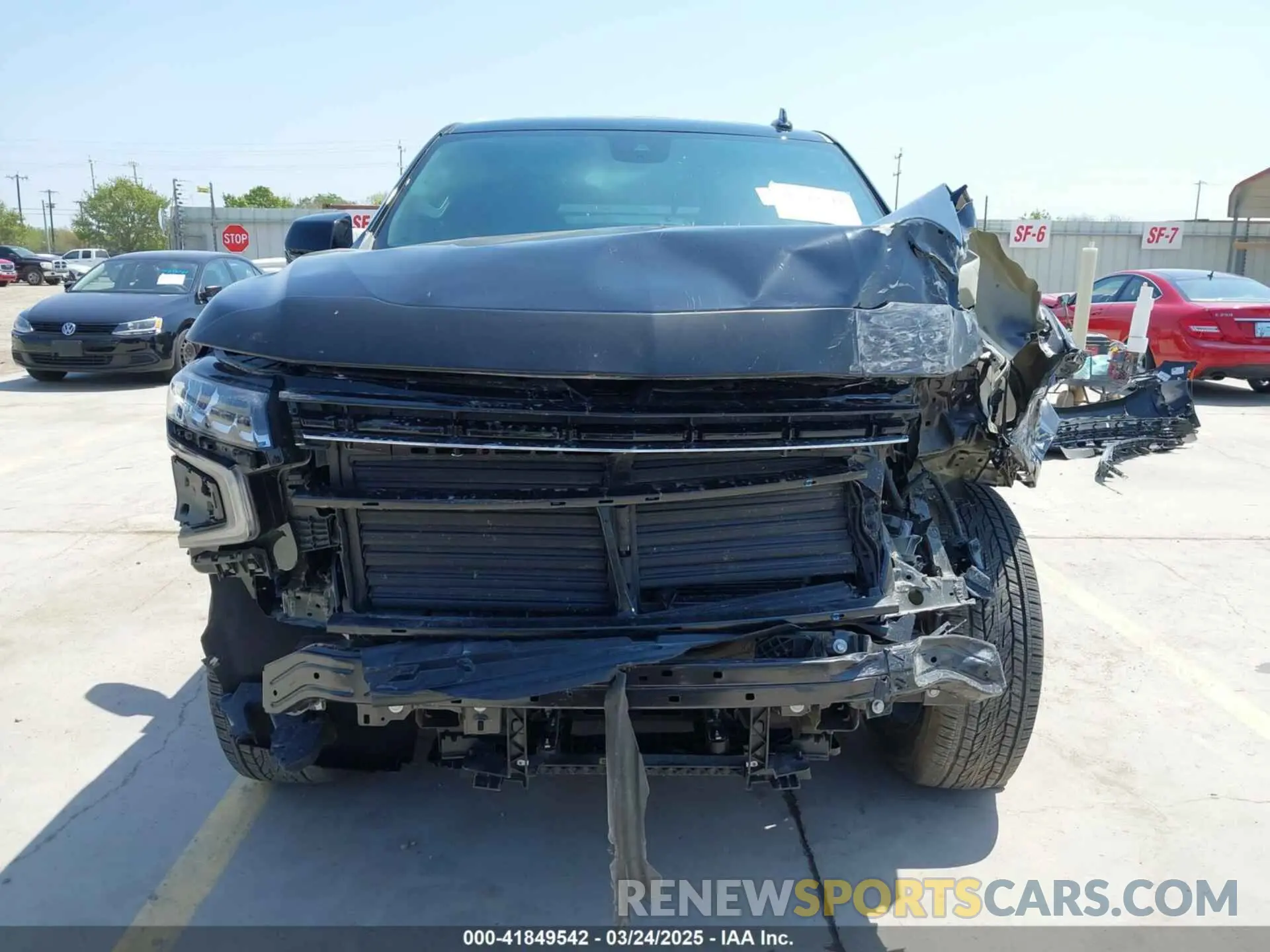 13 Photograph of a damaged car 1GNSCNKD7RR374098 CHEVROLET TAHOE 2024