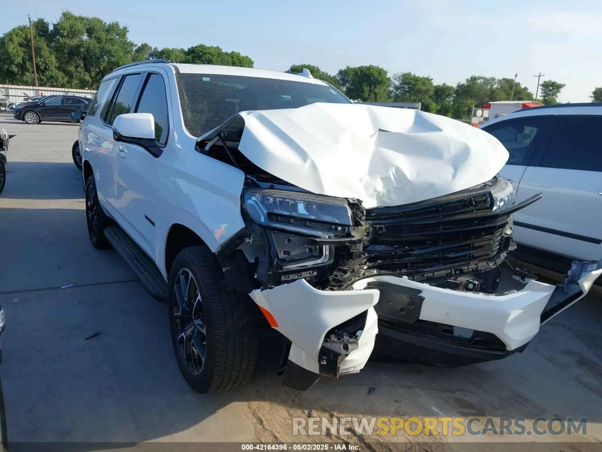 1 Photograph of a damaged car 1GNSCRKD3RR340893 CHEVROLET TAHOE 2024