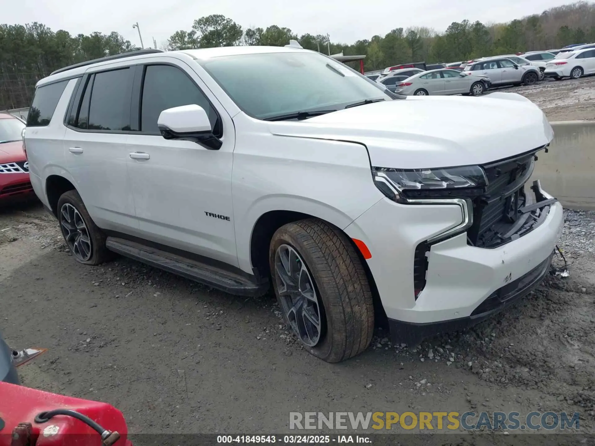 1 Photograph of a damaged car 1GNSCRKD5RR388203 CHEVROLET TAHOE 2024
