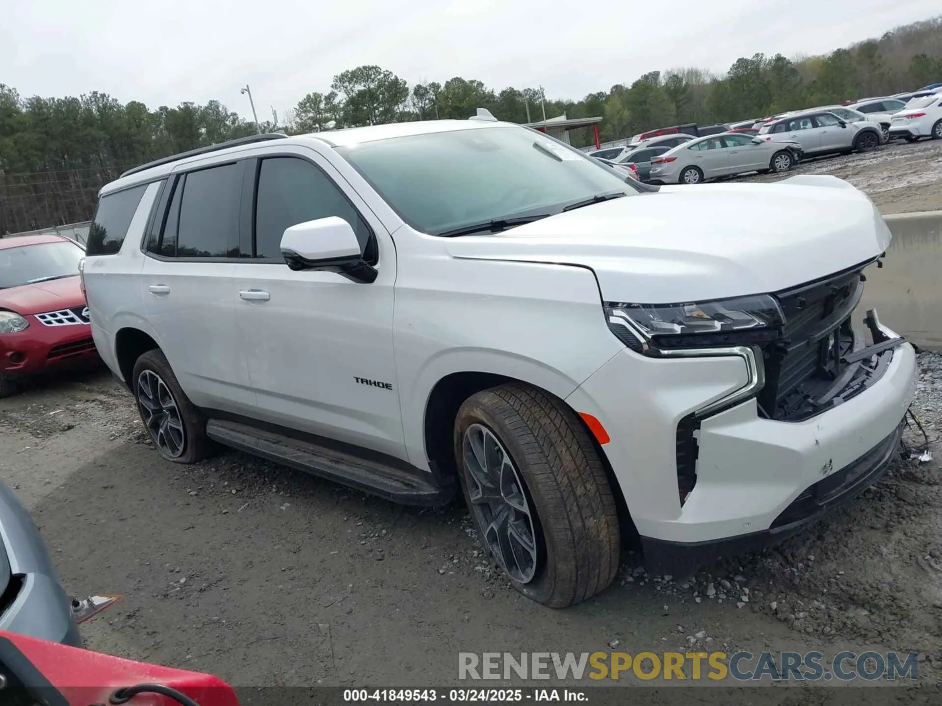 13 Photograph of a damaged car 1GNSCRKD5RR388203 CHEVROLET TAHOE 2024