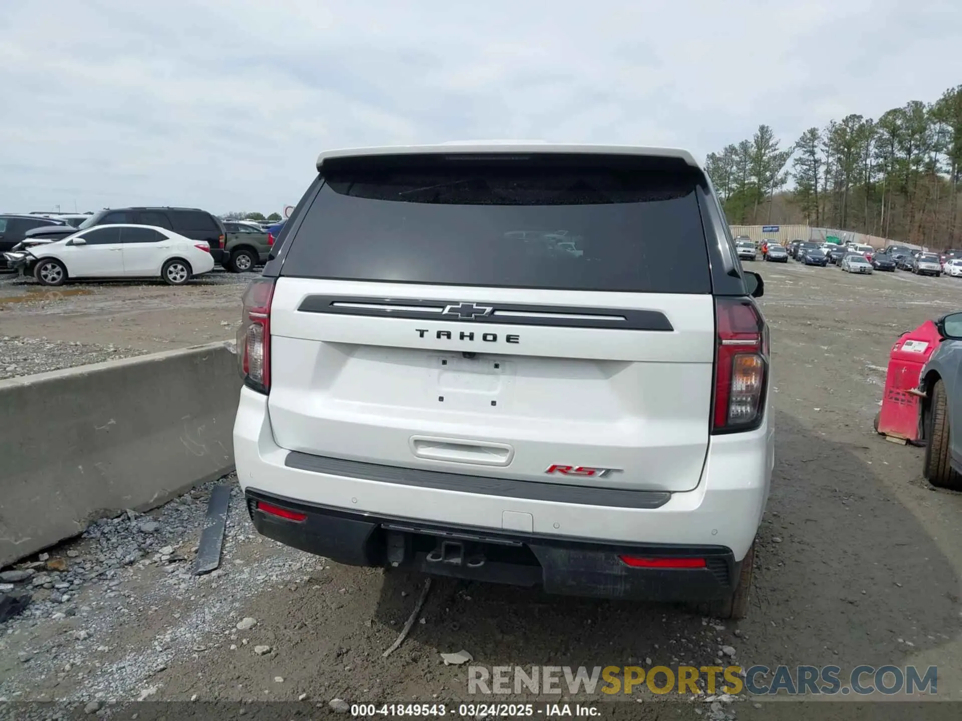16 Photograph of a damaged car 1GNSCRKD5RR388203 CHEVROLET TAHOE 2024