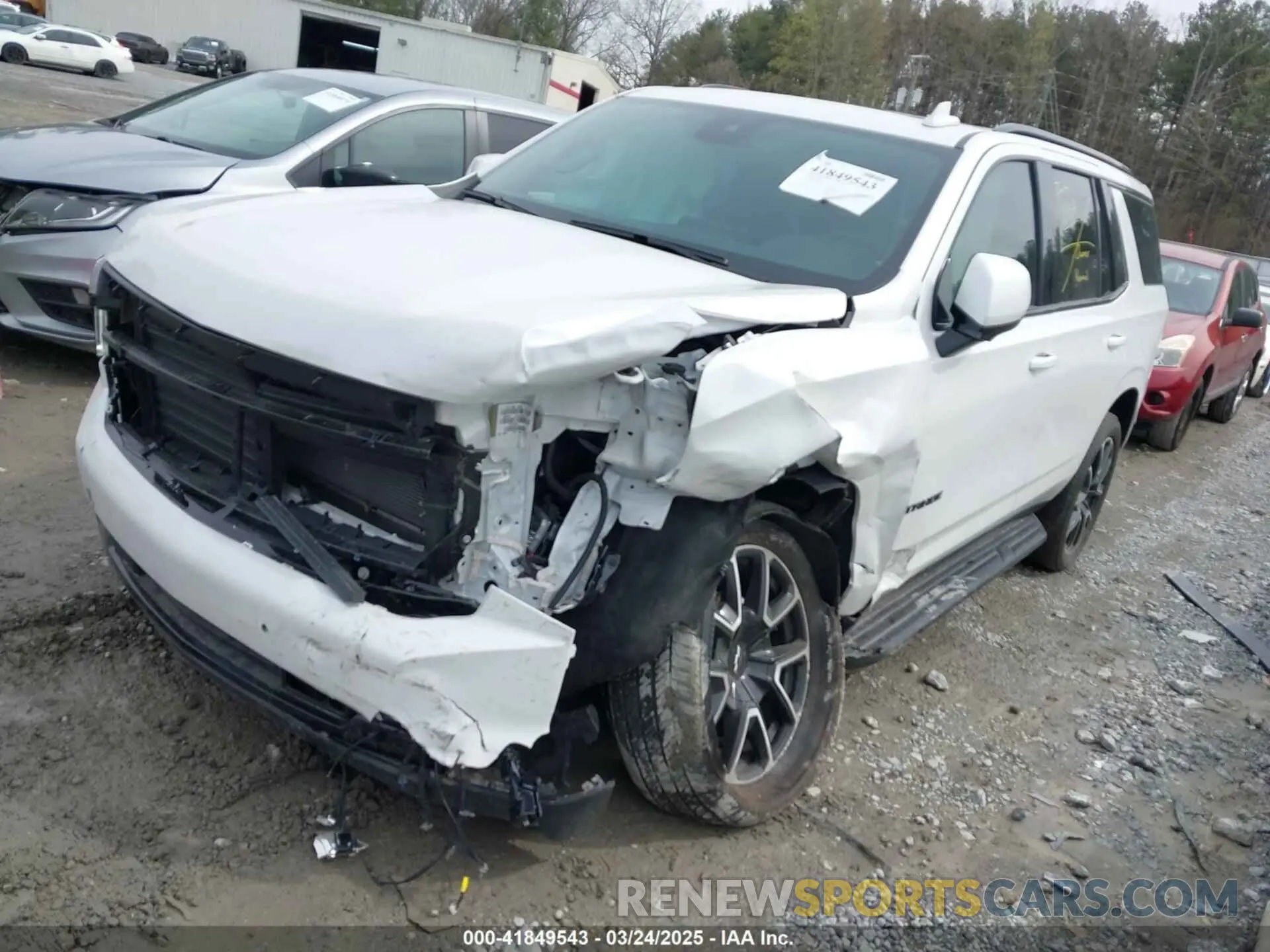 2 Photograph of a damaged car 1GNSCRKD5RR388203 CHEVROLET TAHOE 2024